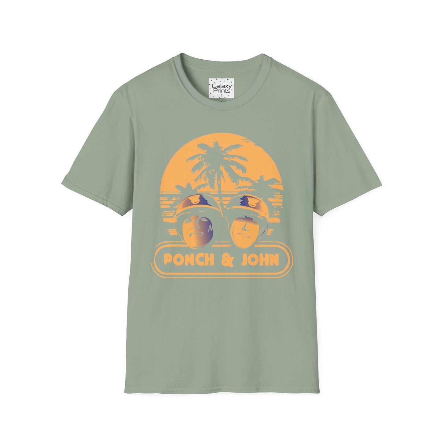 Unisex T-Shirt - POP Culture - 'PONCH & JOHN from CHiPS'