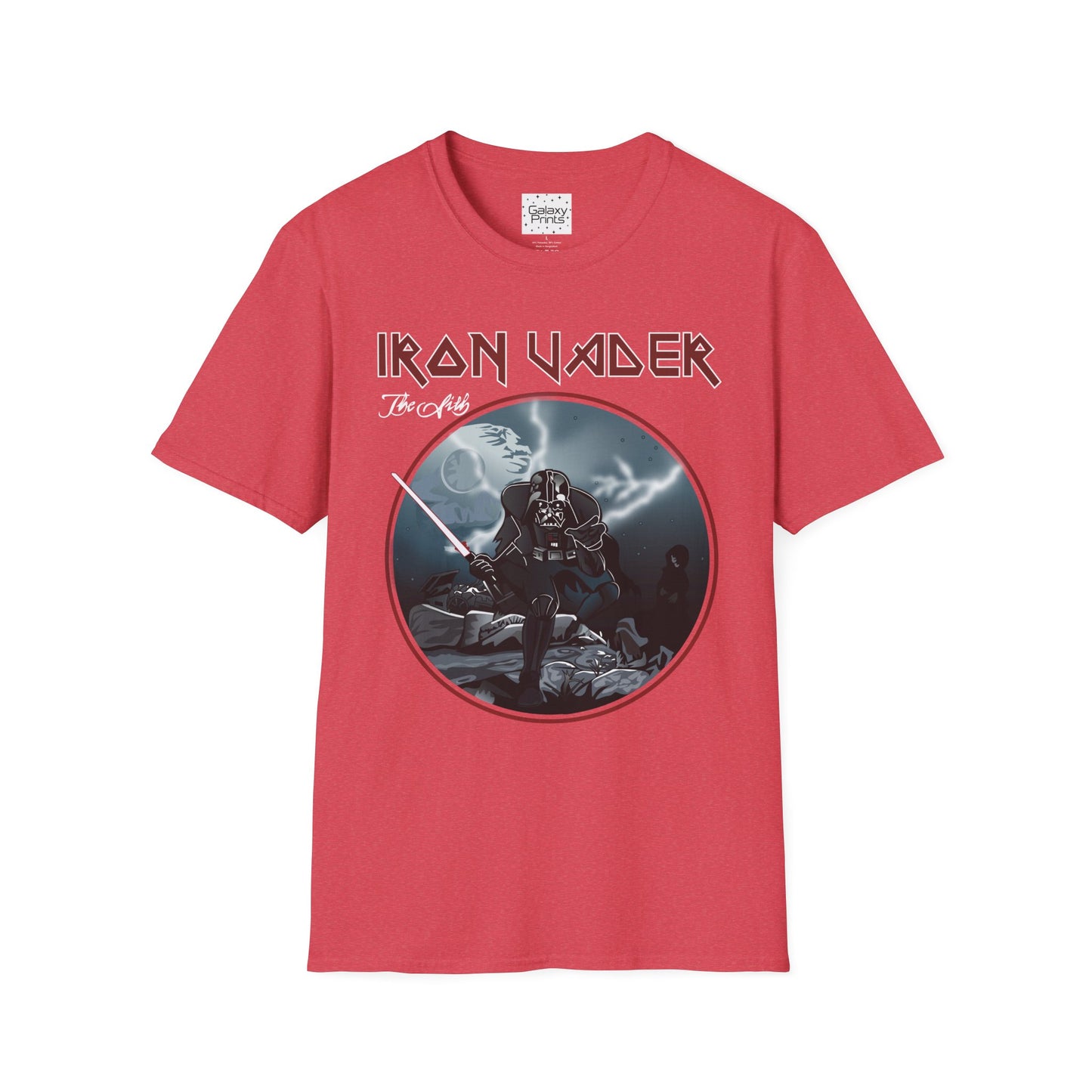 Star Wars Inspired Unisex T-Shirt - 'IRON VADER - The Sith' Darth Vader Graphic Tee