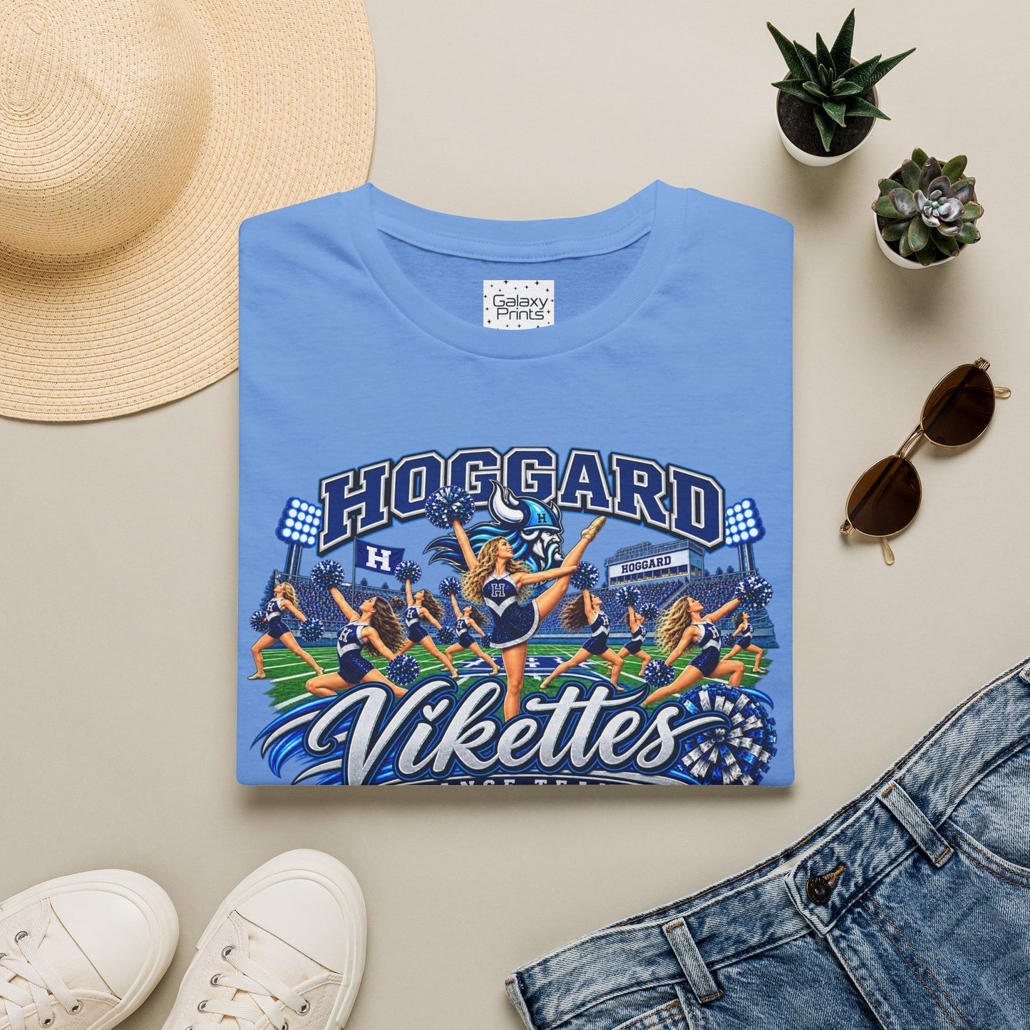 Lady Vikettes Dance Team T‑Shirt — Hoggard School Spirit Tee - Vikettes Dance Team