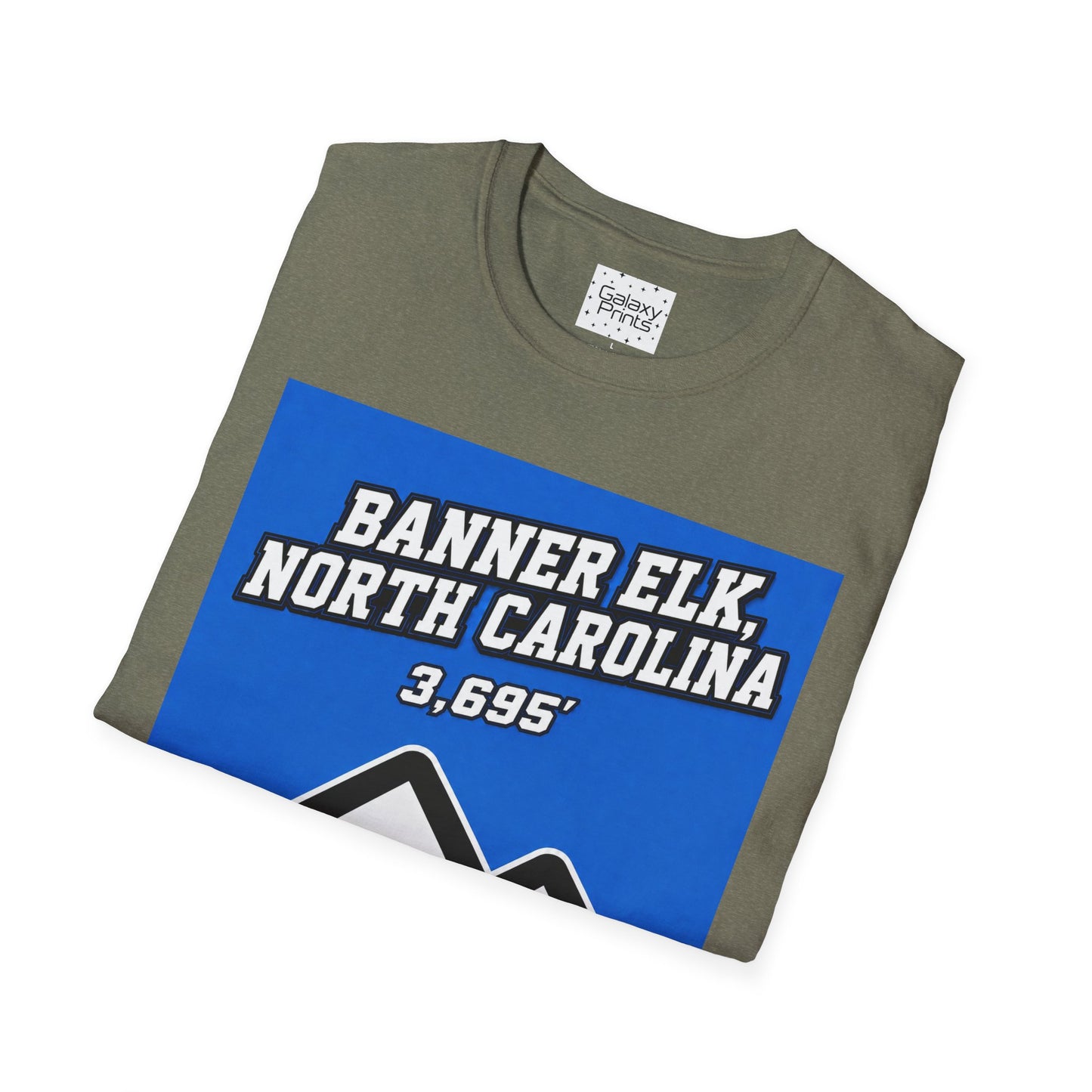Banner Elk, NC - The whole town is High T-Shirt — 3,695' Mountain Souvenir Tee