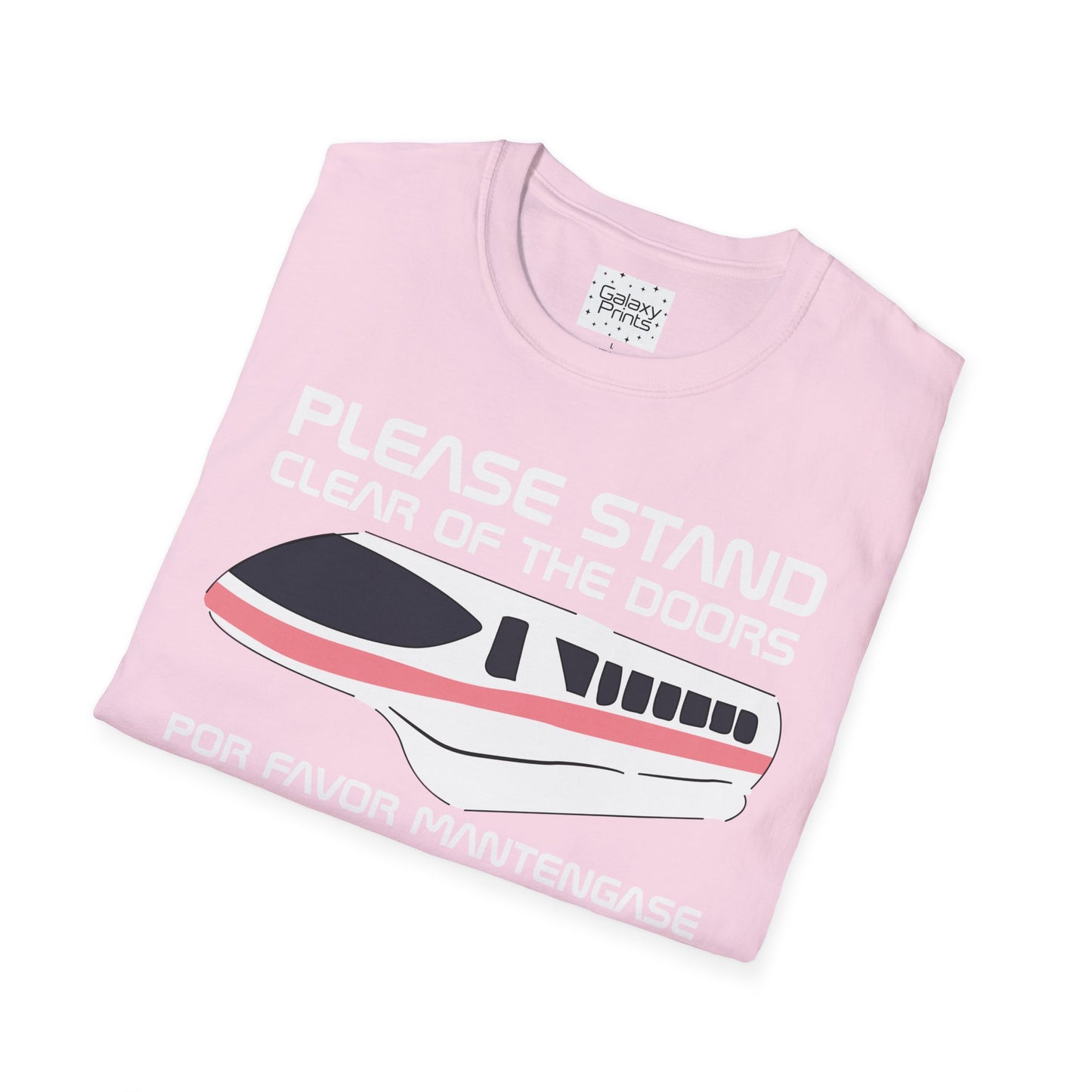 DISNEY inspired Unisex T-Shirt - Monorail Please Stand Clear Of The Doors