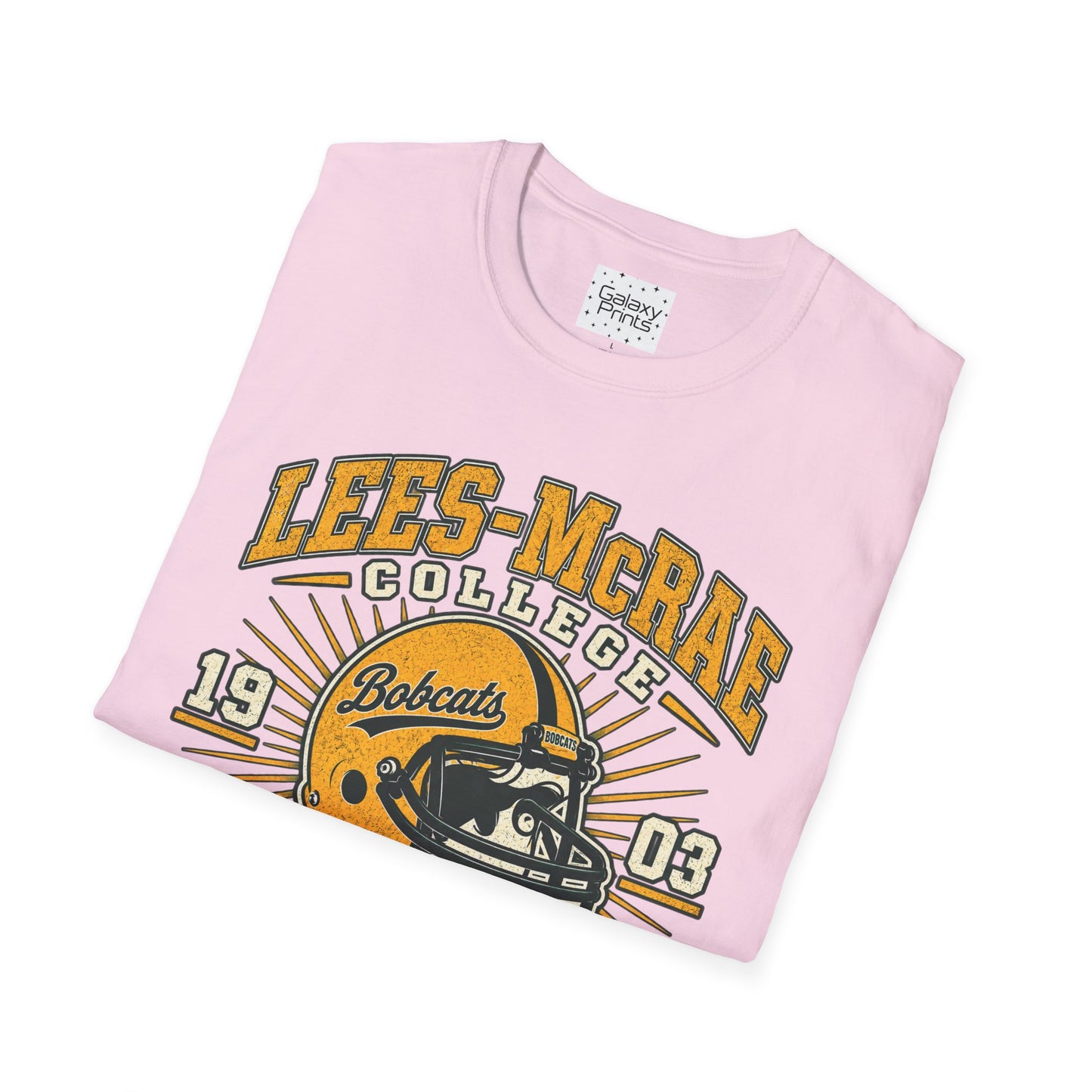 Lees-McRae College Bobcats Vintage Football T-Shirt — Retro 1903 Design