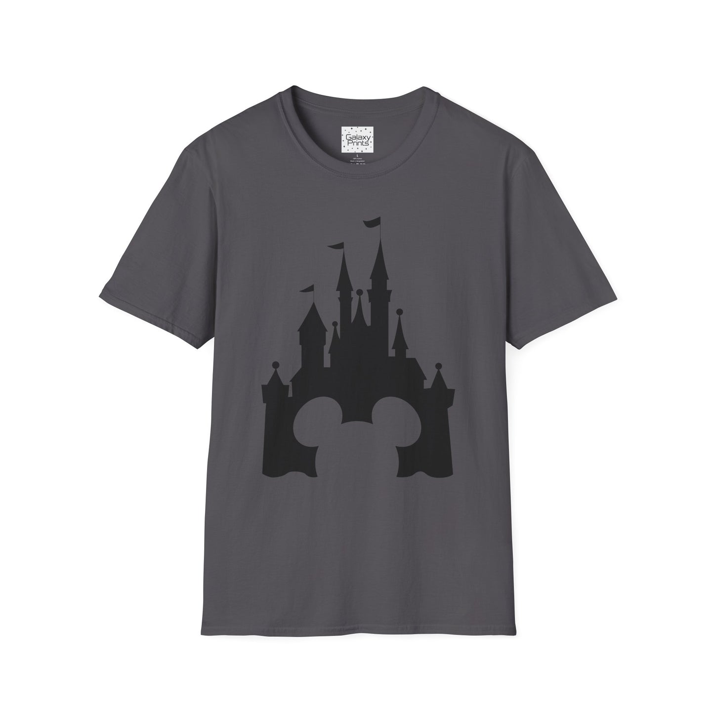 Unisex T-Shirt - DISNEY Inspired - 'Mickey Ears with Castle background'