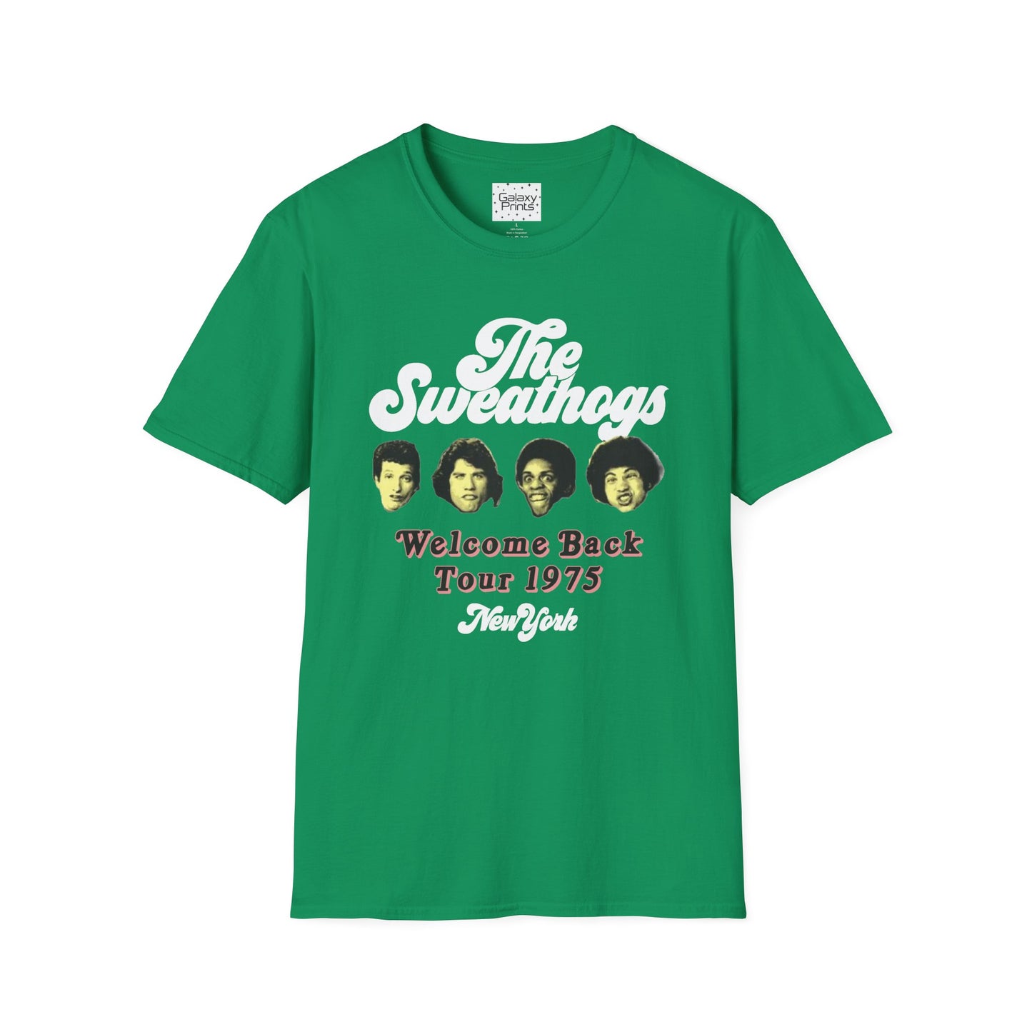 Unisex T-Shirt - POP Culture - 'The Sweathogs - From the Hit TV Sitcom Welcome Back Kotter' Arnold Horshack, Juan Epstein, Frieddie "Boom Boom" Washington, Vinnie Barbarino