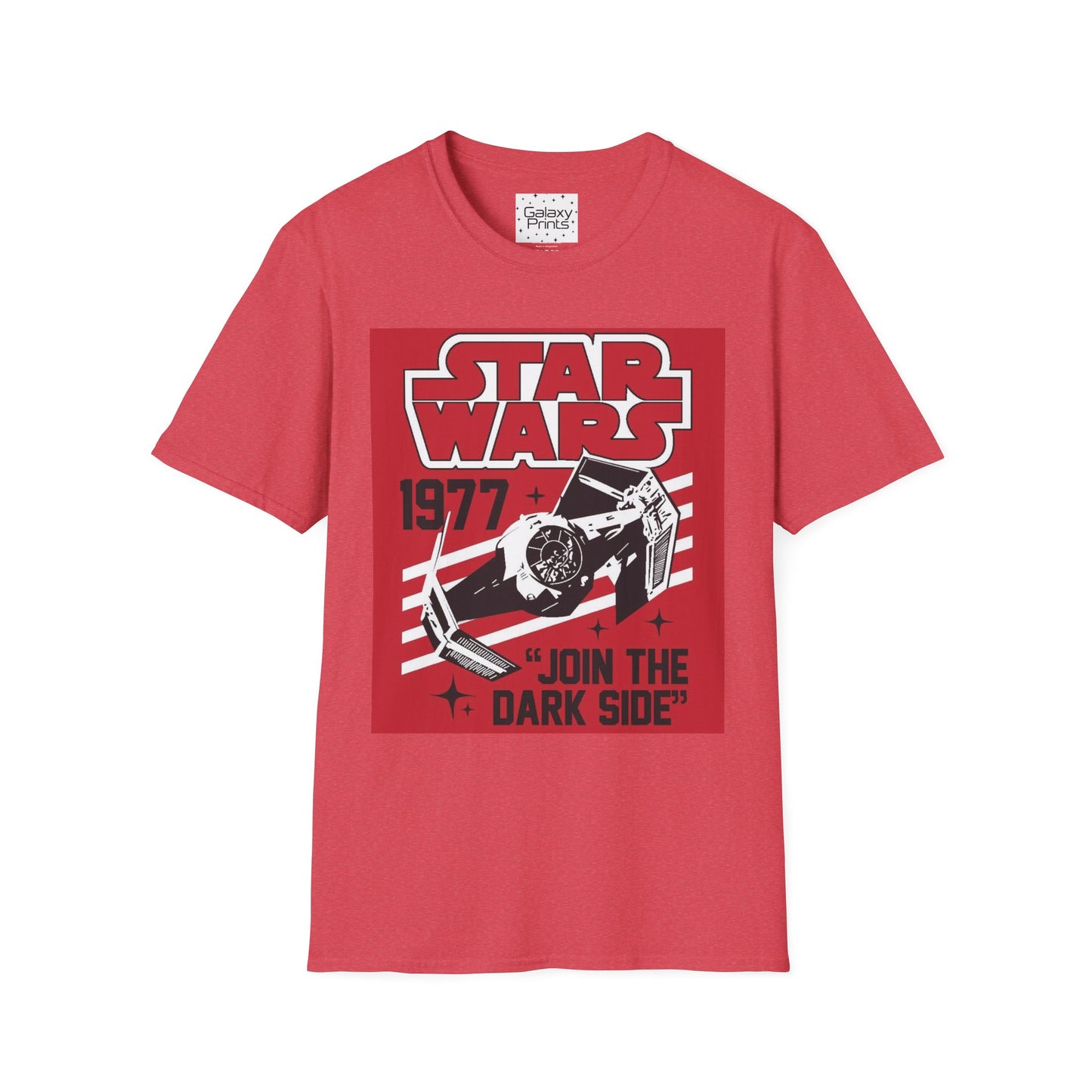 Inspired by Star Wars Unisex Softstyle T-Shirt - "Join the Dark Side" Retro Graphic Tee