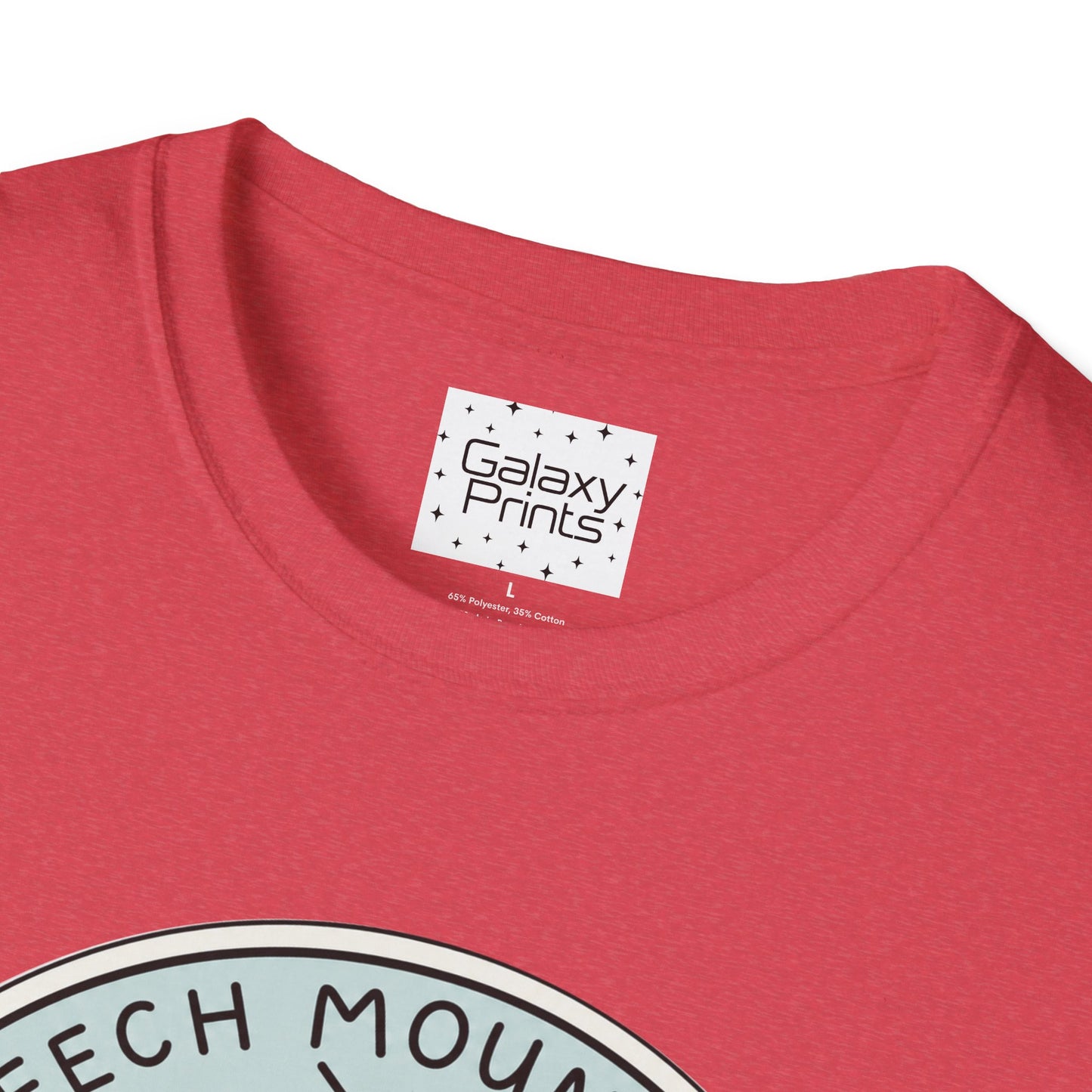 Beech Mountain NC Ski Lift Cartoon T-Shirt — Mountain Cabin & River Outdoor Cartoon Graphic Tee
