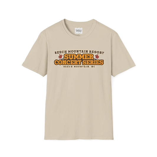 Summer Concert Series T-Shirt — Beech Mountain Resort, NC