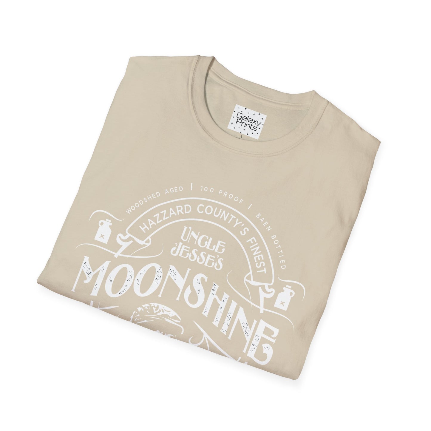 Unisex T-Shirt - POP Culture - 'From the Hit TV Show The Duke's of Hazzard - Uncle Jesse's Moonshine 1979'
