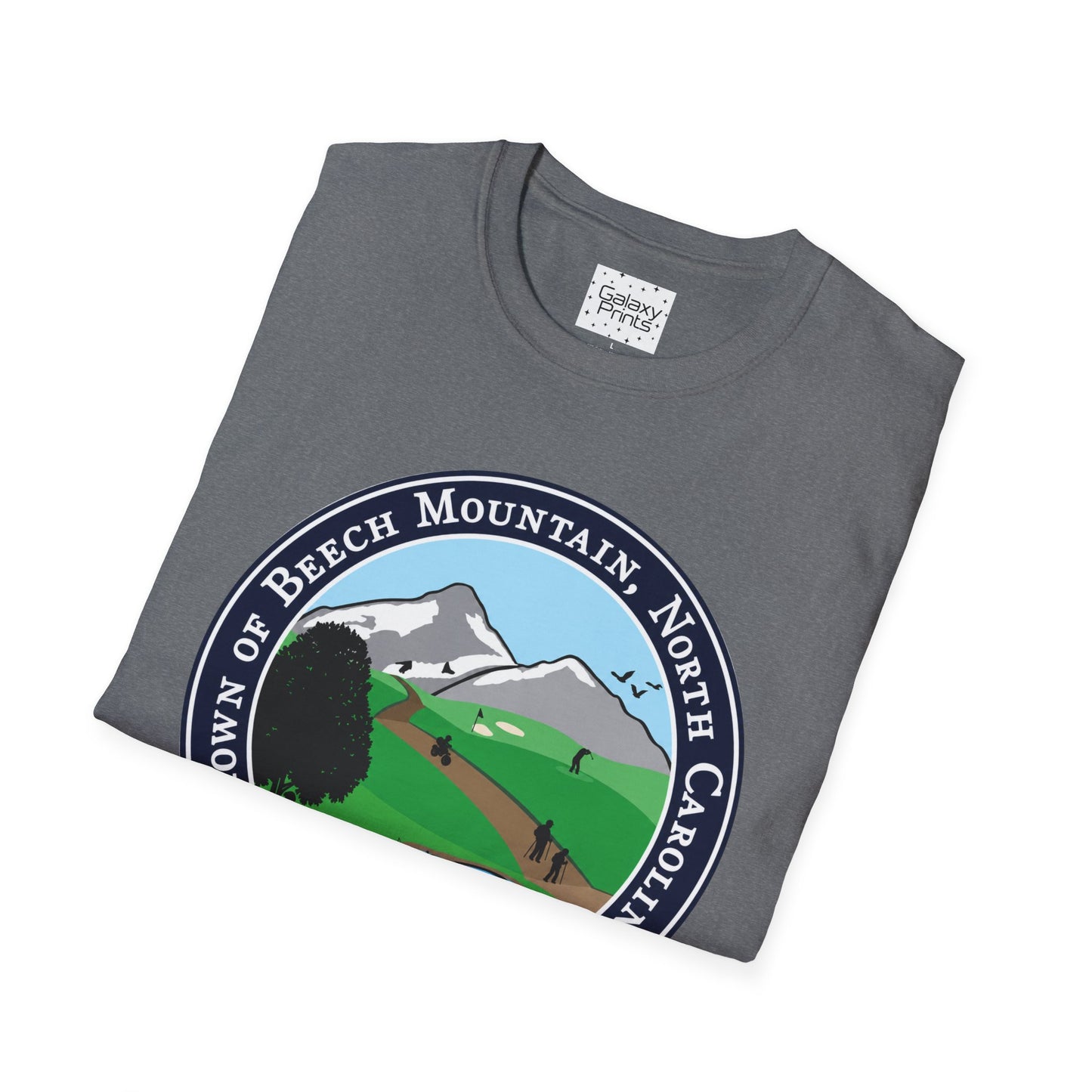 The Town of Beech Mountain, North Carolina Seal T-Shirt — Scenic Mountain Town Tee