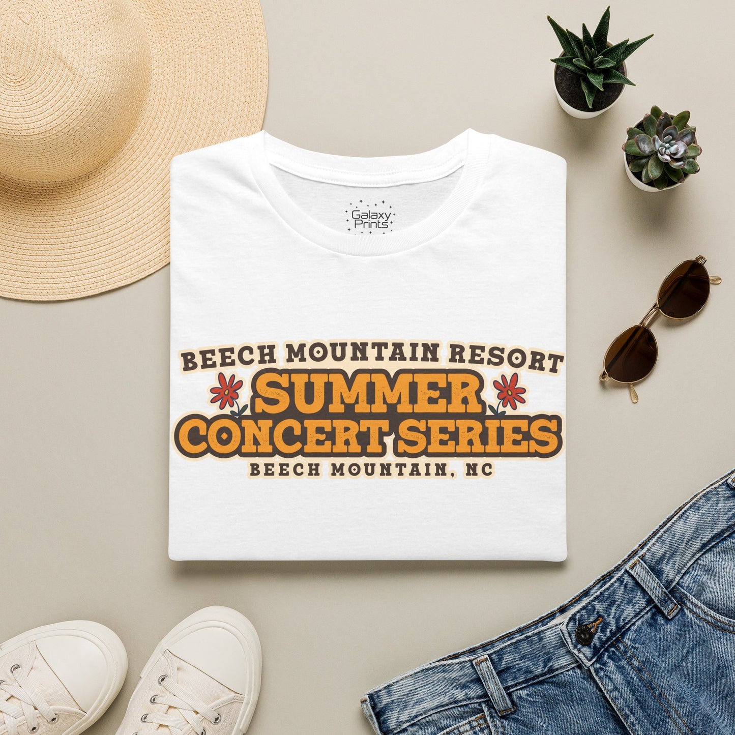 Summer Concert Series T-Shirt — Beech Mountain Resort, NC