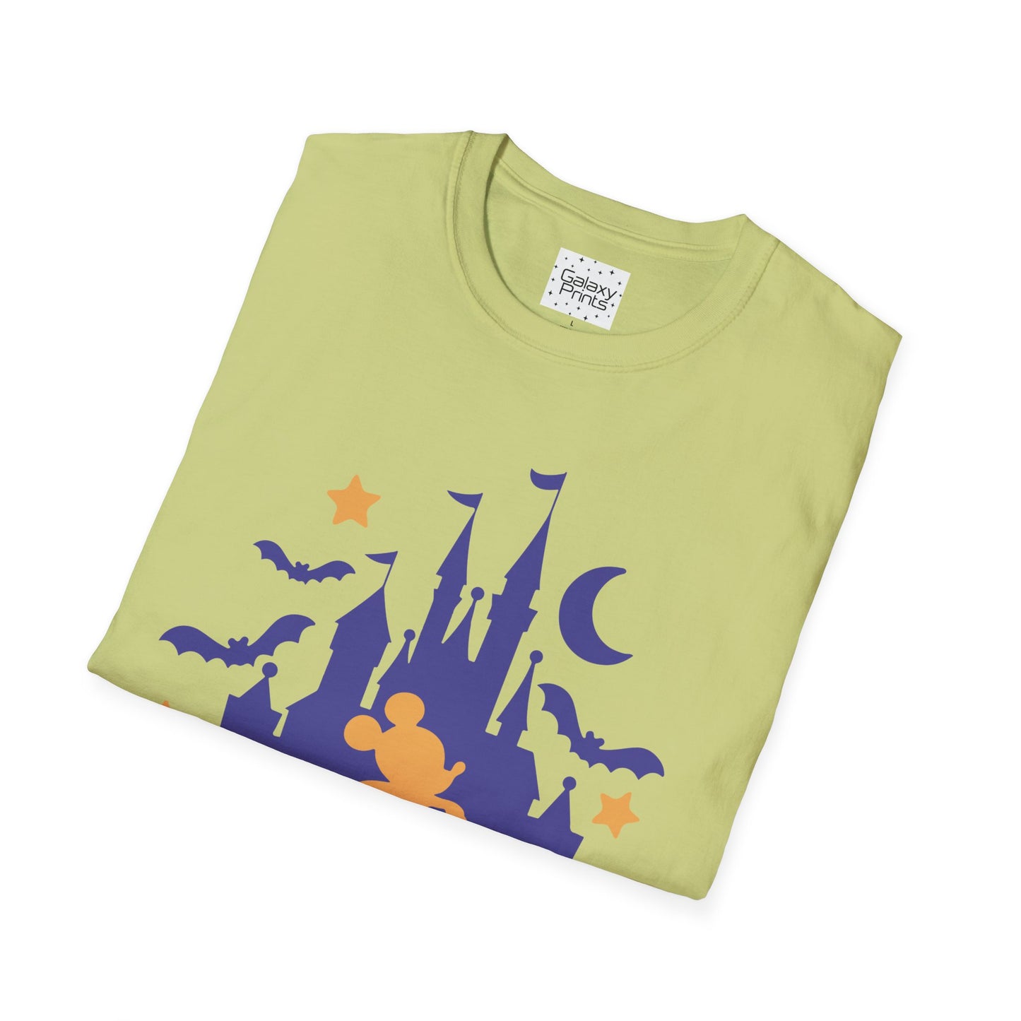 Unisex T-Shirt - DISNEY Inspired - 'Mickey gone trick or treating at the Castle in WDW'