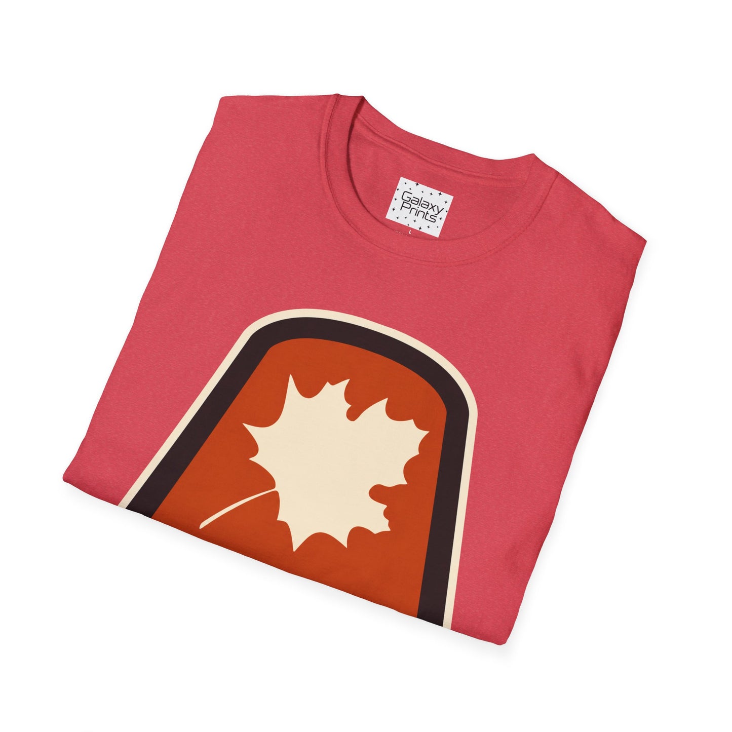 Sugar Mountain Ski Maple Leaf T-Shirt - Retro Throw Back to the 80's