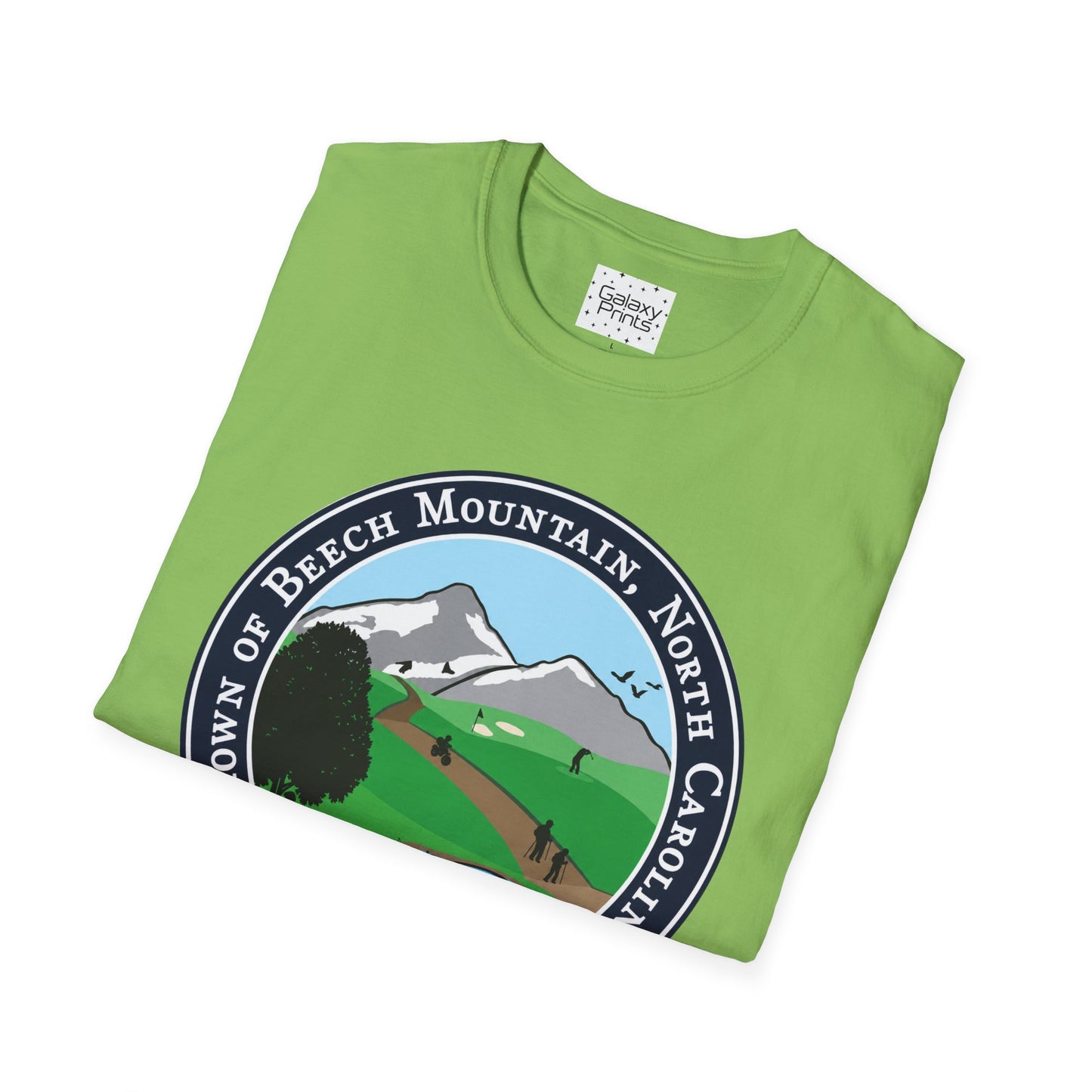 The Town of Beech Mountain, North Carolina Seal T-Shirt — Scenic Mountain Town Tee