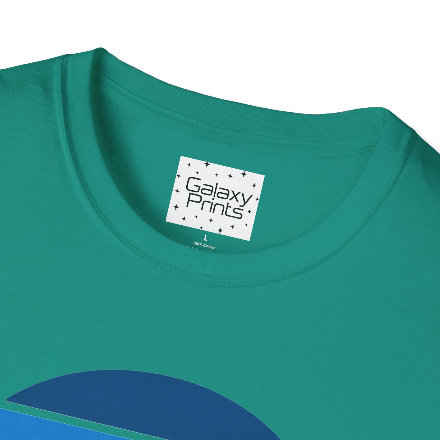 Beech Mtn North Carolina Graphic T-Shirt — Retro Tri Blue Moon Mountain Tee