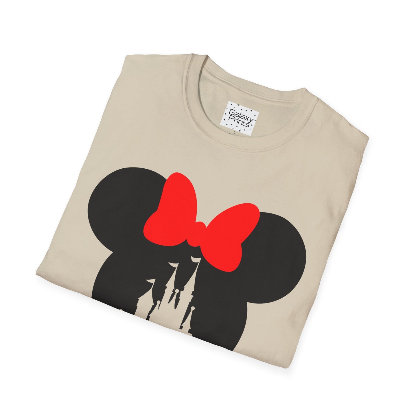 Unisex T-Shirt - DISNEY Inspired - 'Minnie Head with Castle'