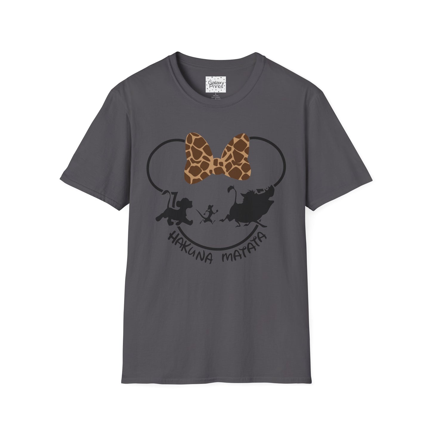 Unisex T-Shirt - DISNEY Inspired - 'Minnie Ears Hakuna Matata'