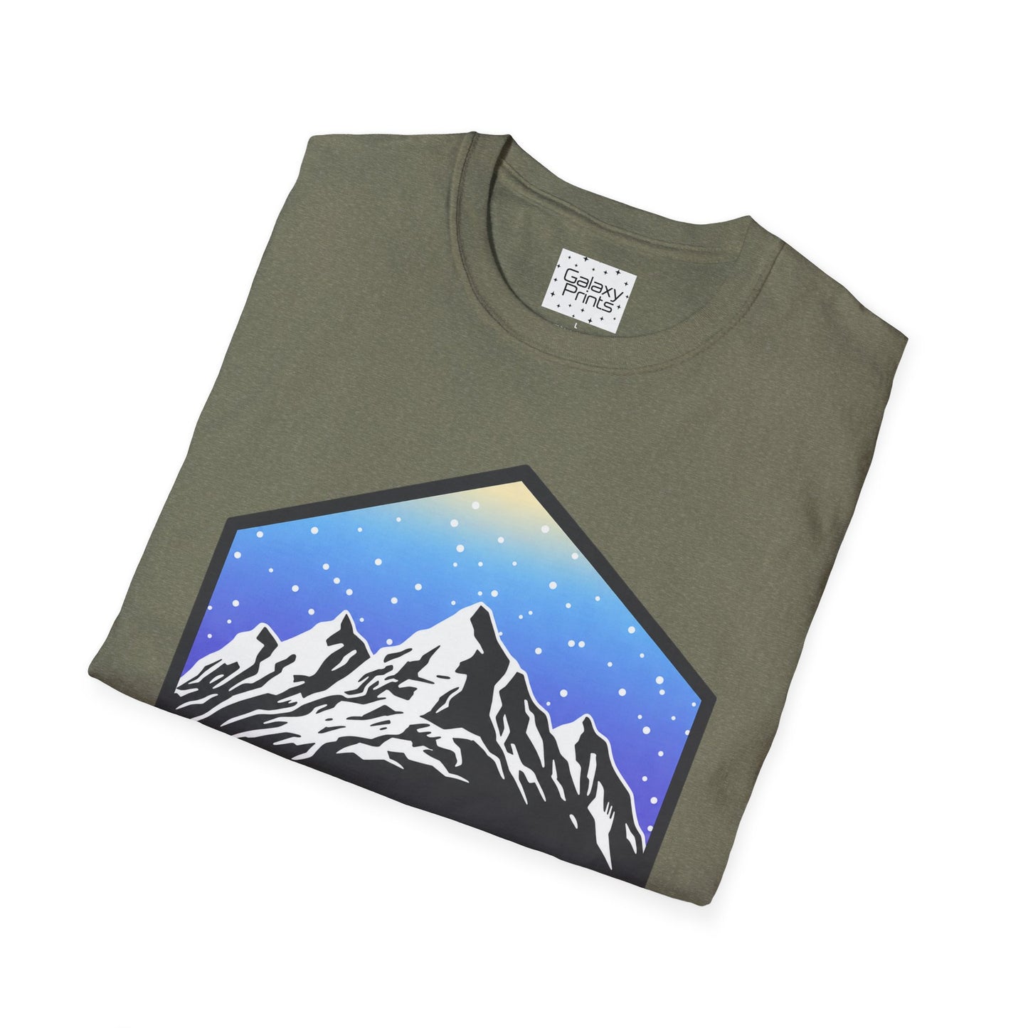 Mountain Blue Diamond T‑Shirt — Beech Mountain North Carolina Graphic Tee
