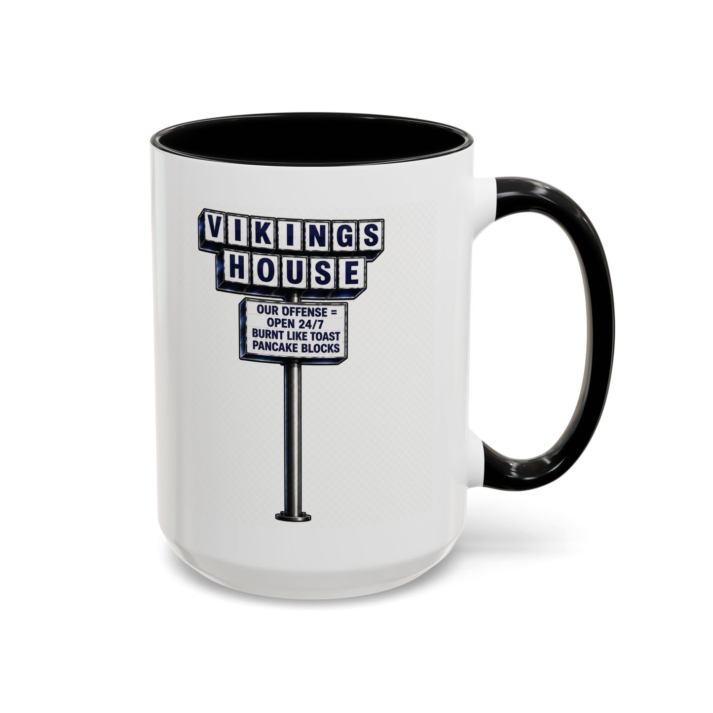 Hoggard Vikings Stylish Accent Coffee Mug "Like Waffle House" 3 - Perfect for Daily Brew & Gifts