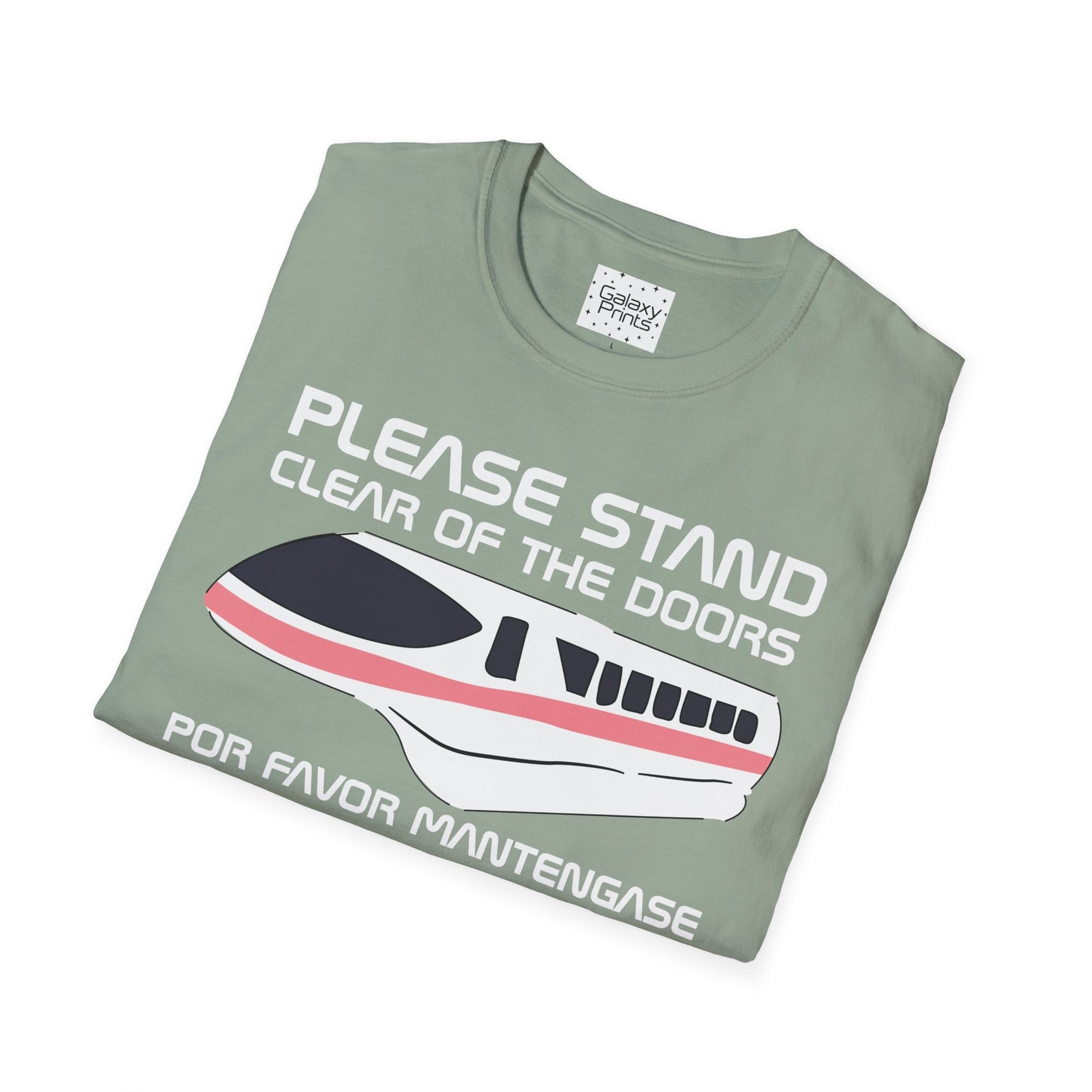 DISNEY inspired Unisex T-Shirt - Monorail Please Stand Clear Of The Doors