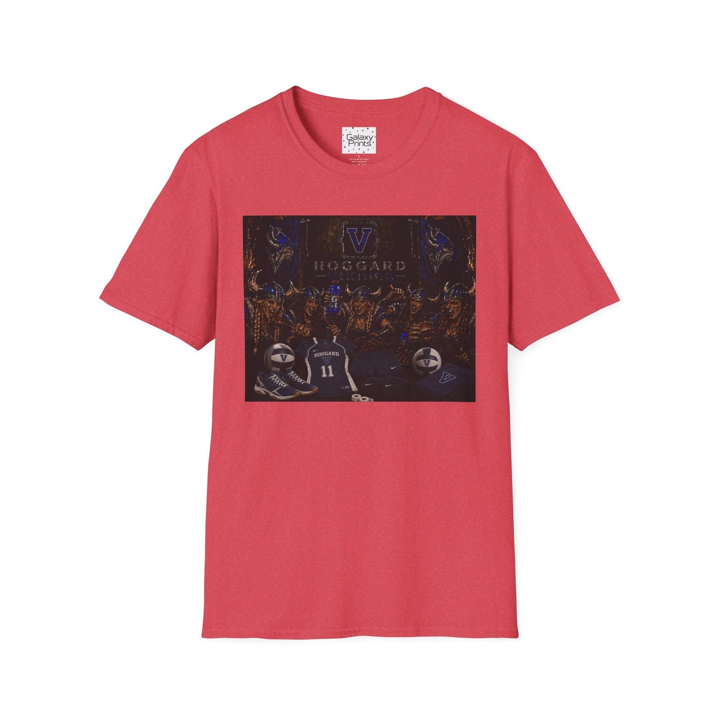 Lady Vikings Volleyball Feast T‑Shirt — Hoggard School Spirit Tee - Ladies Volleyball
