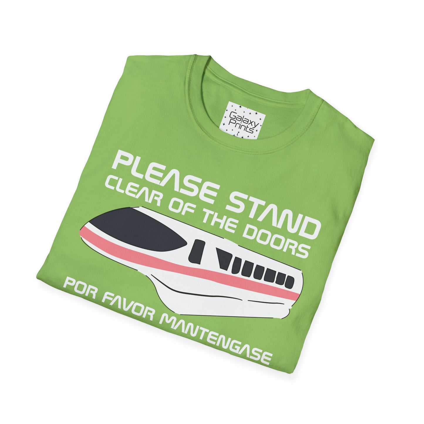 DISNEY inspired Unisex T-Shirt - Monorail Please Stand Clear Of The Doors