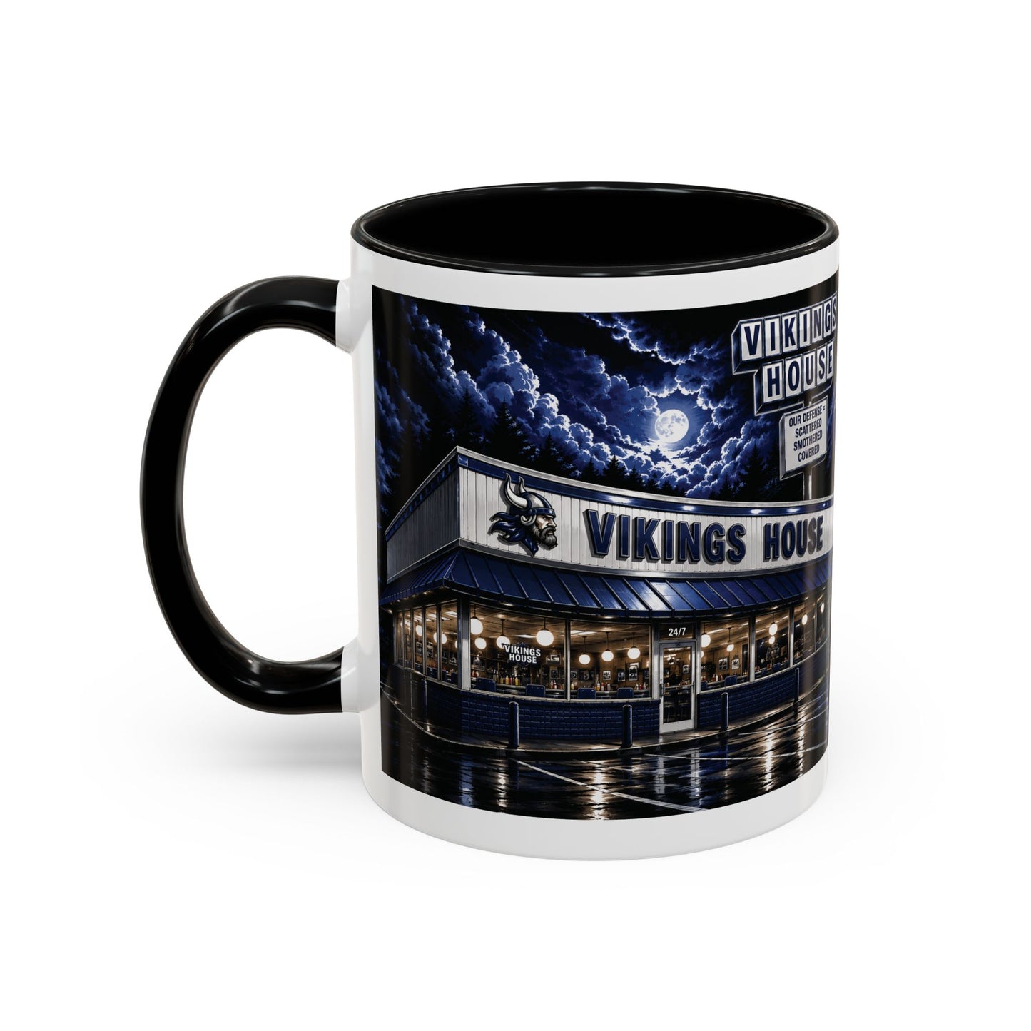 Hoggard Vikings Stylish Accent Coffee Mug "Like Waffle House" 3 - Perfect for Daily Brew & Gifts