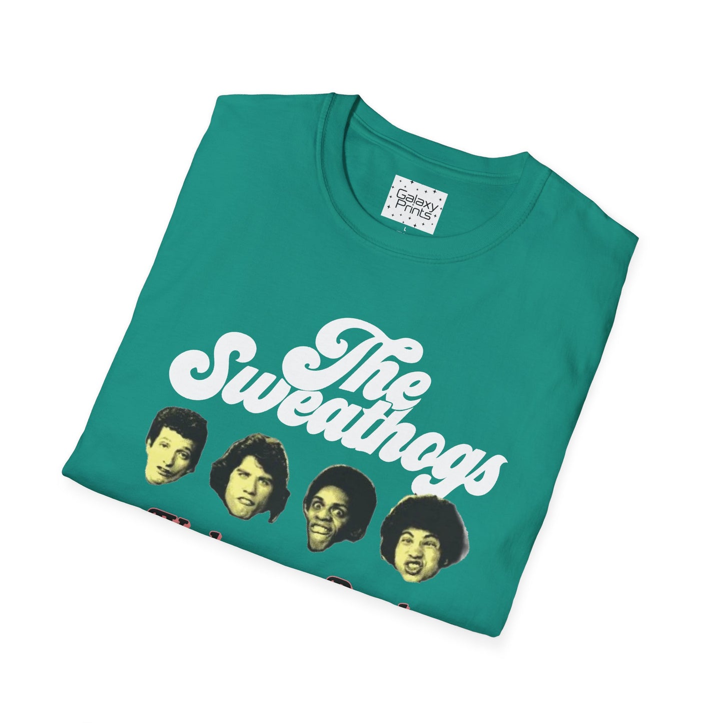 Unisex T-Shirt - POP Culture - 'The Sweathogs - From the Hit TV Sitcom Welcome Back Kotter' Arnold Horshack, Juan Epstein, Frieddie "Boom Boom" Washington, Vinnie Barbarino