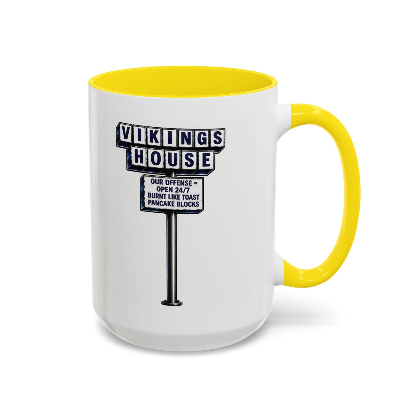 Hoggard Vikings Stylish Accent Coffee Mug "Like Waffle House" 3 - Perfect for Daily Brew & Gifts