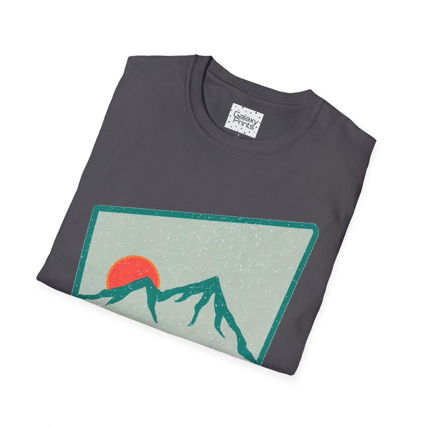Beech Mountain NC Let it Snow T-Shirt — Retro Mountain Sunrise Snow Tee