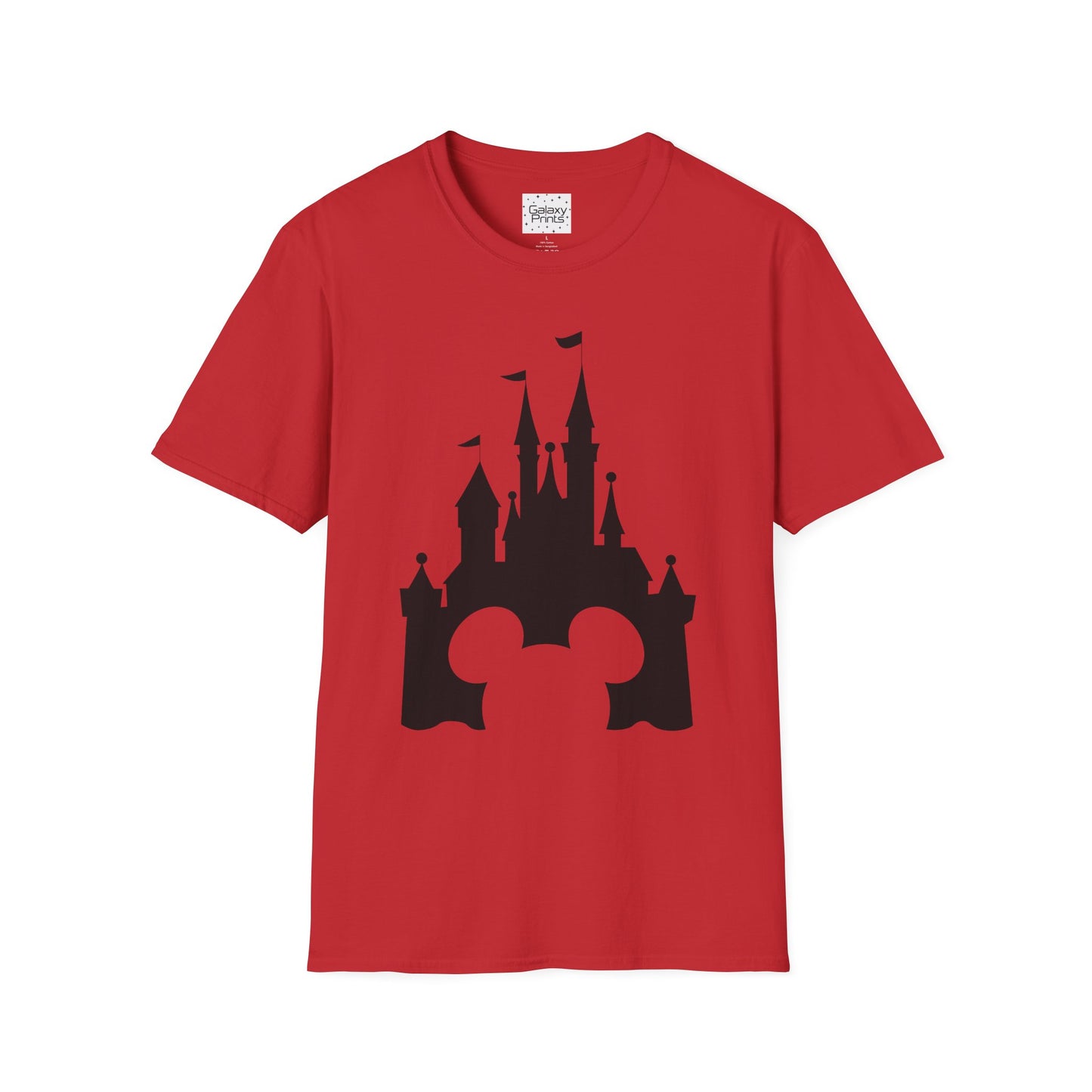 Unisex T-Shirt - DISNEY Inspired - 'Mickey Ears with Castle background'