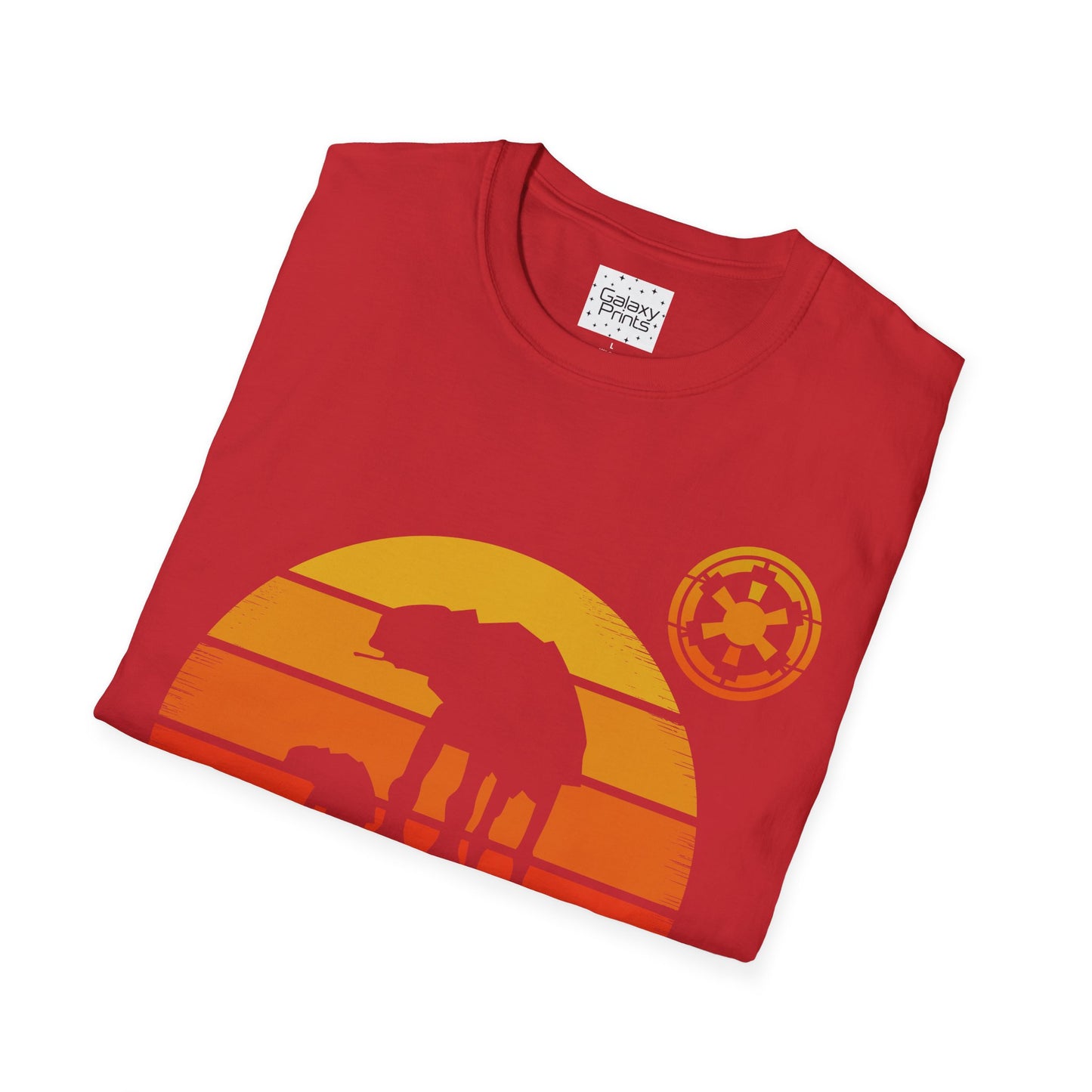 Star Wars Inspired Unisex T-Shirt - 'AT-AT Walker Sunset' Graphic Tee