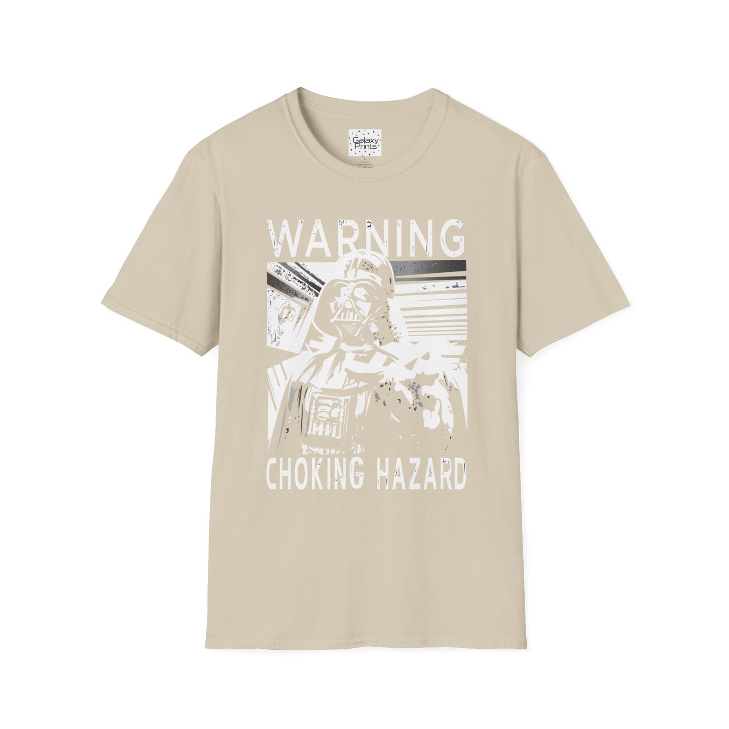 Star Wars Inspired Unisex T-Shirt - 'Choking Hazzard WARNING' Darth Vader Graphic Tee