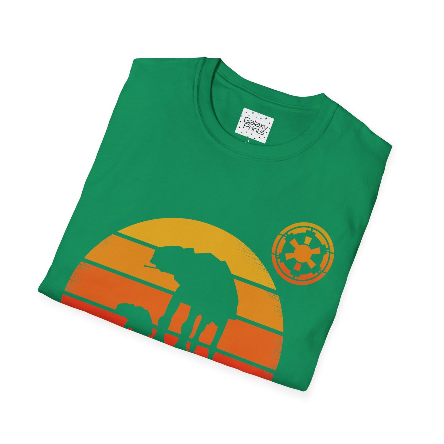 Star Wars Inspired Unisex T-Shirt - 'AT-AT Walker Sunset' Graphic Tee