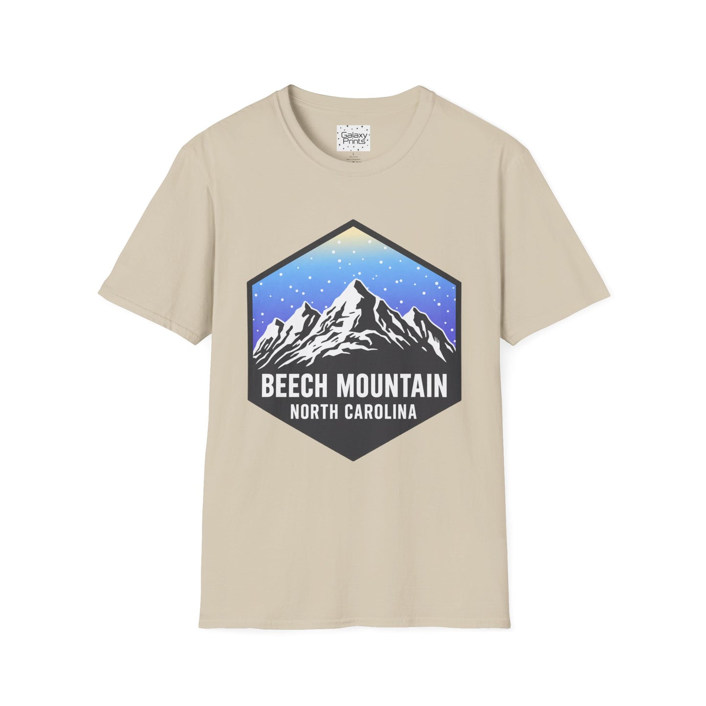 Mountain Blue Diamond T‑Shirt — Beech Mountain North Carolina Graphic Tee
