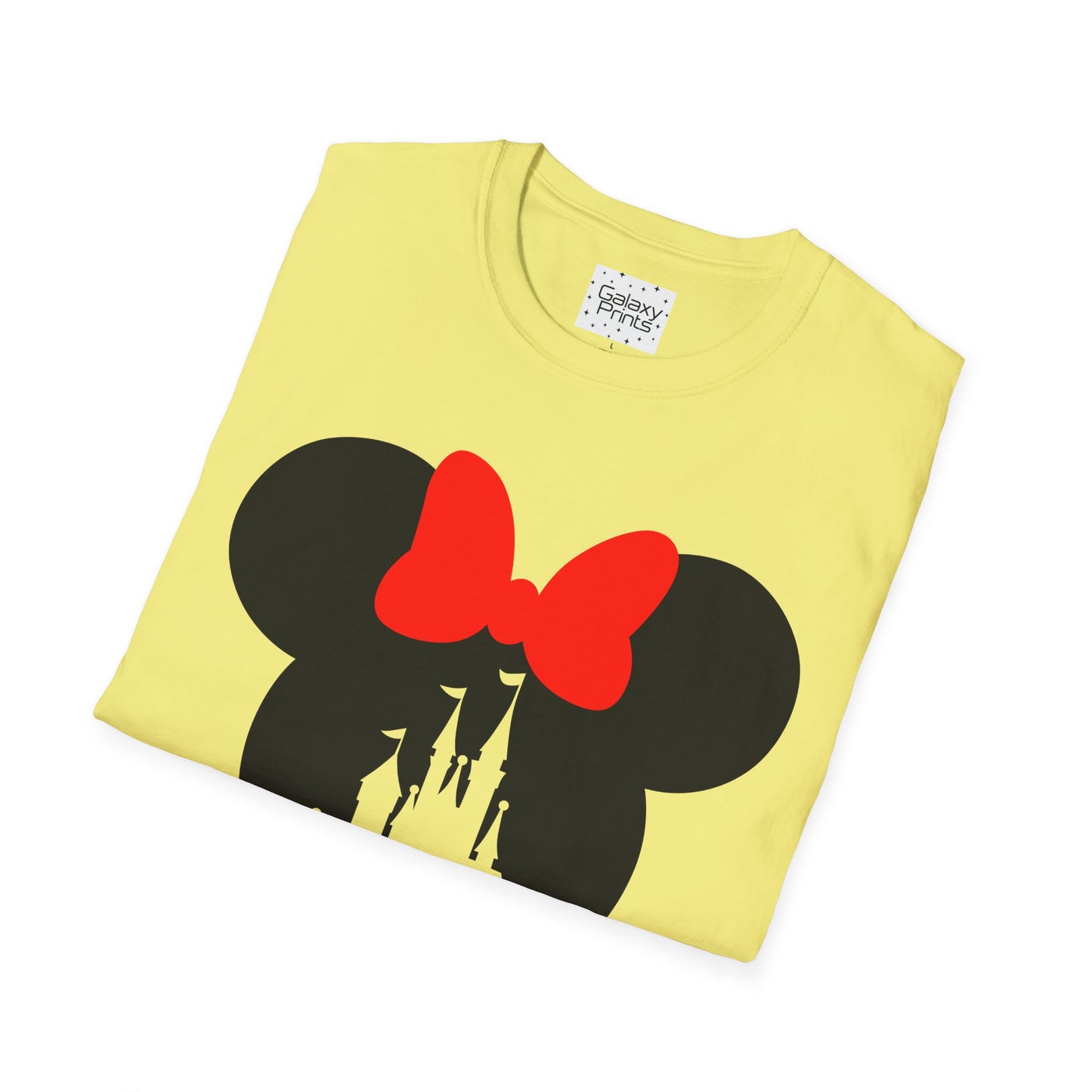 Unisex T-Shirt - DISNEY Inspired - 'Minnie Head with Castle'