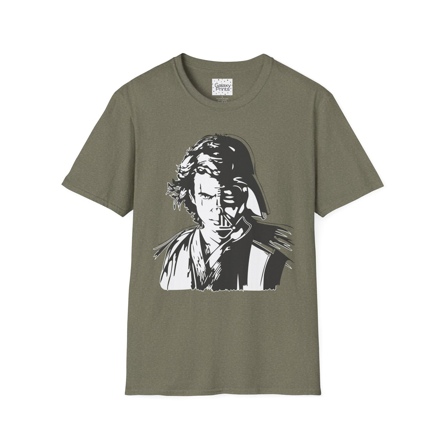 Star Wars Unisex T-Shirt - 'Aiken and Darth Struggle' Graphic Tee