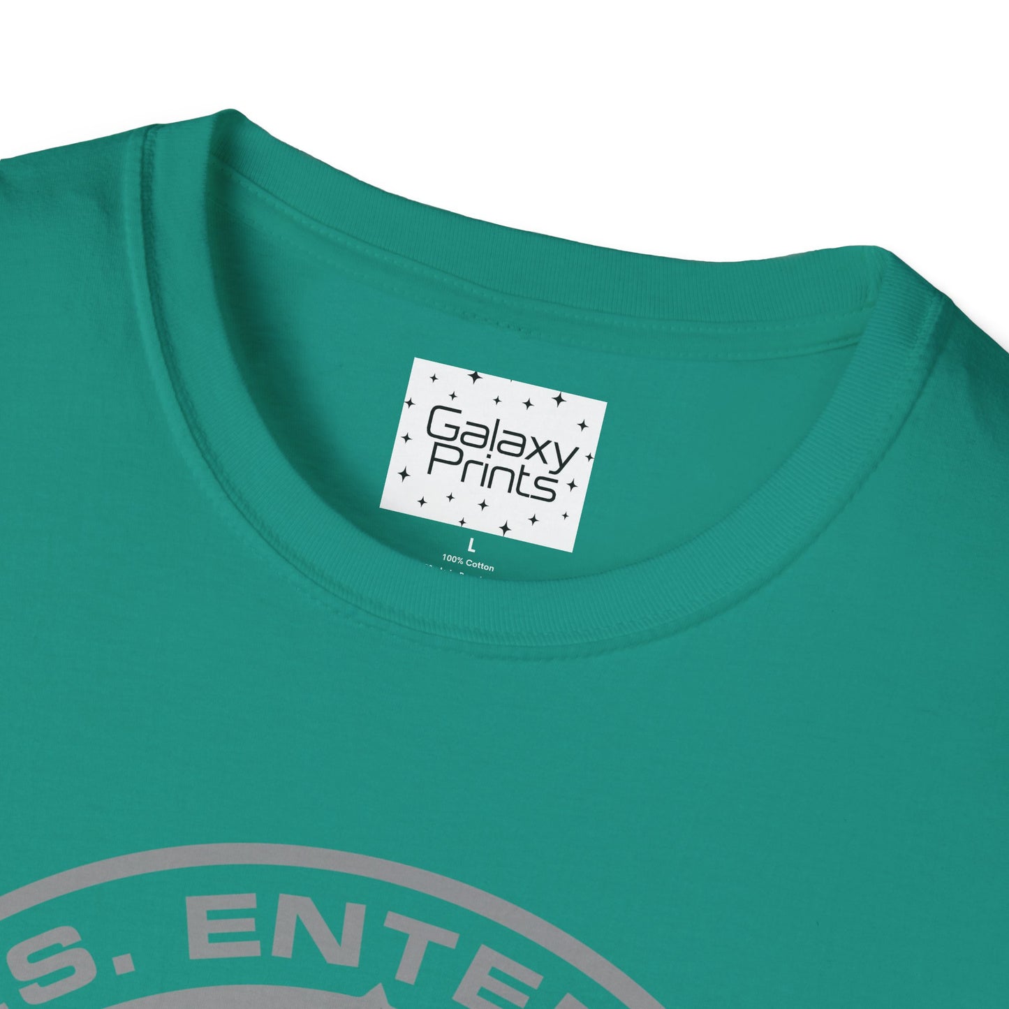 Unisex T-Shirt - POP Culture - 'From STAR TREK the TV & Movie HIT Franchises - U.S.S. Enterprise Flight Patch'
