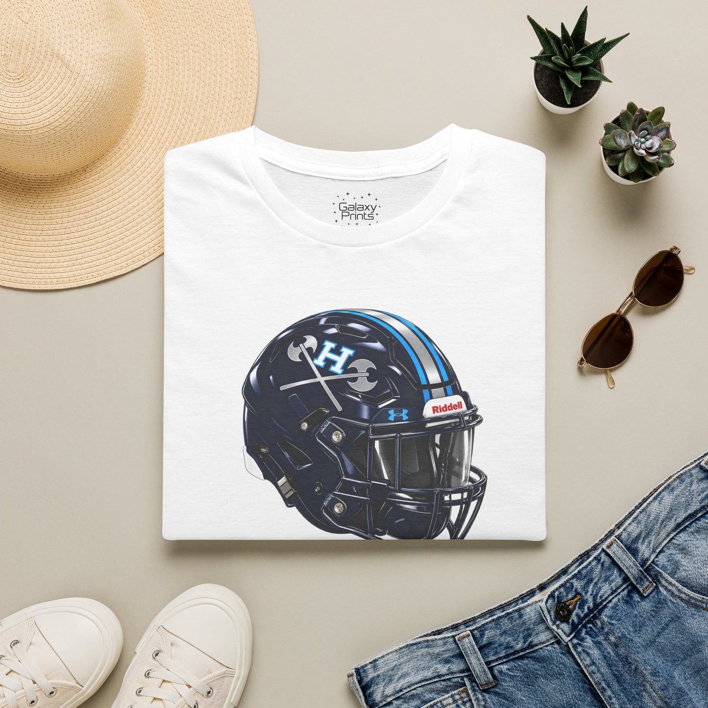 Unisex T-Shirt - Hoggard Vikings Inspired - Hoggard helmet front only