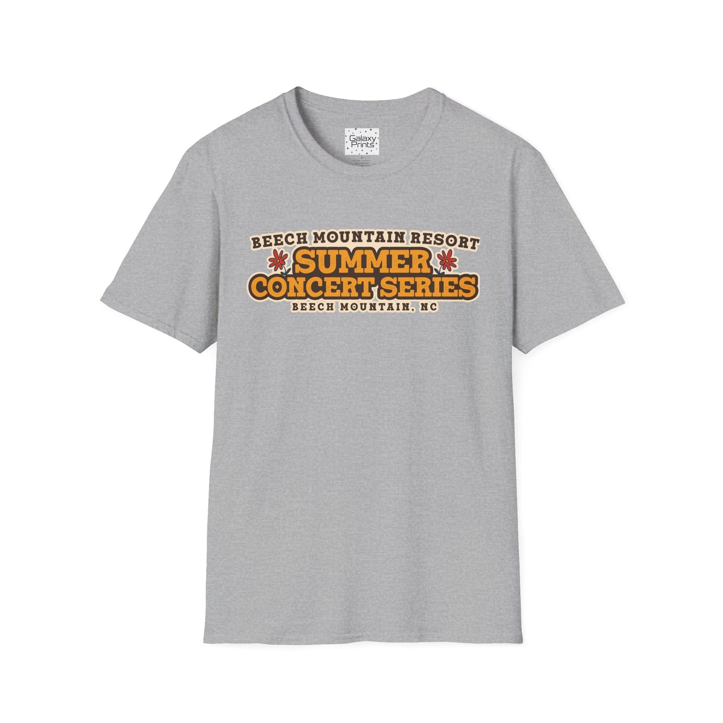 Summer Concert Series T-Shirt — Beech Mountain Resort, NC