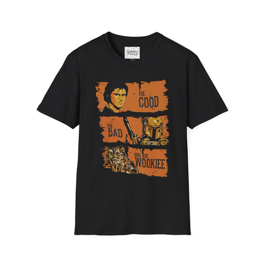 Inspired by Star Wars Unisex T-Shirt - The Good The Bad And The Wookiee