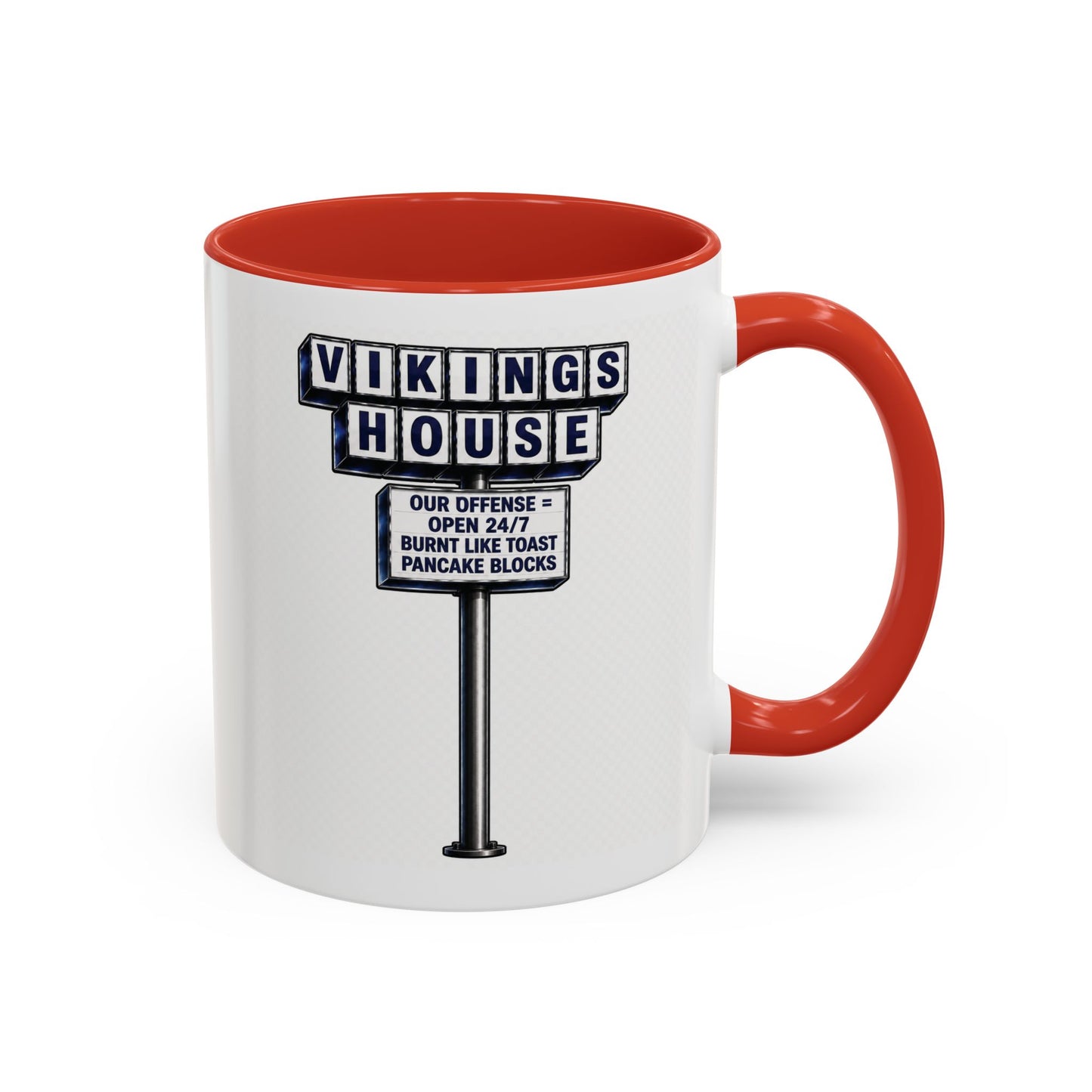 Hoggard Vikings Stylish Accent Coffee Mug "Like Waffle House" 3 - Perfect for Daily Brew & Gifts
