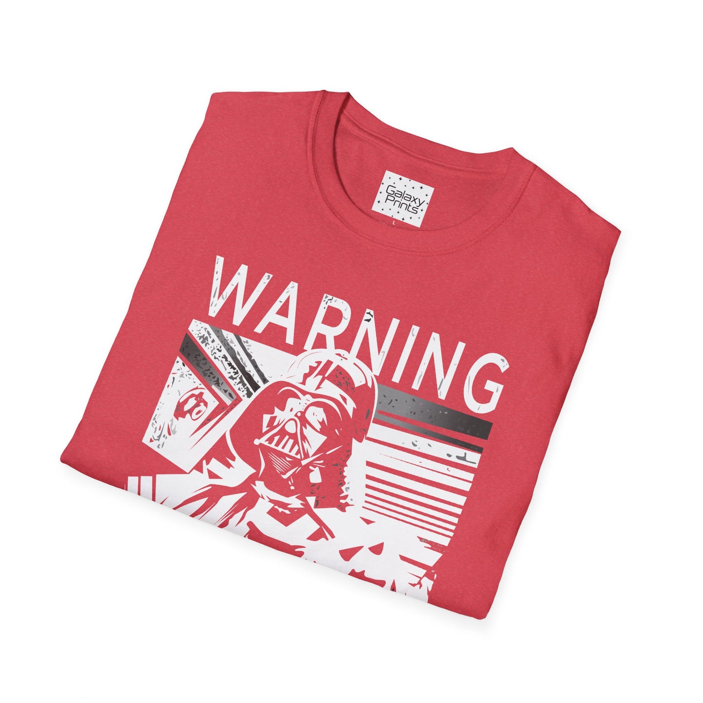 Star Wars Inspired Unisex T-Shirt - 'Choking Hazzard WARNING' Darth Vader Graphic Tee