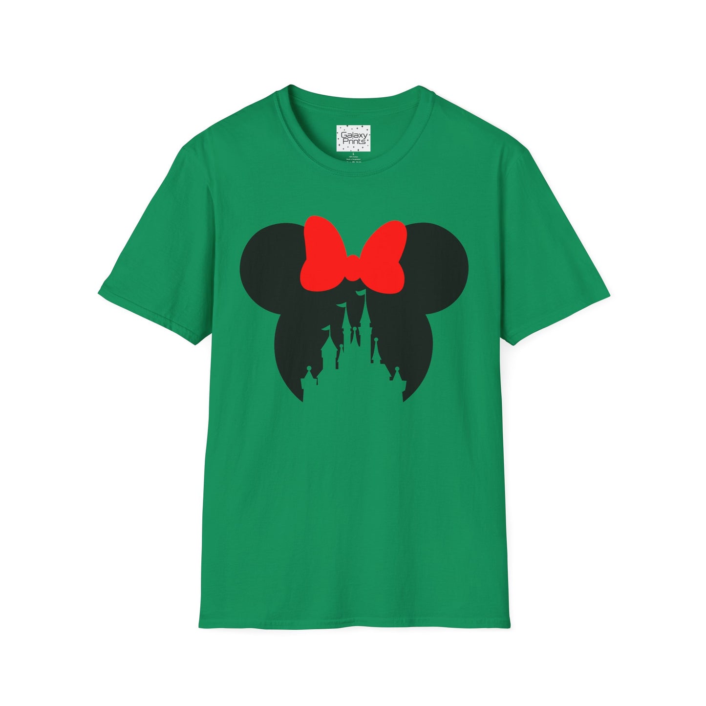 Unisex T-Shirt - DISNEY Inspired - 'Minnie Head with Castle'