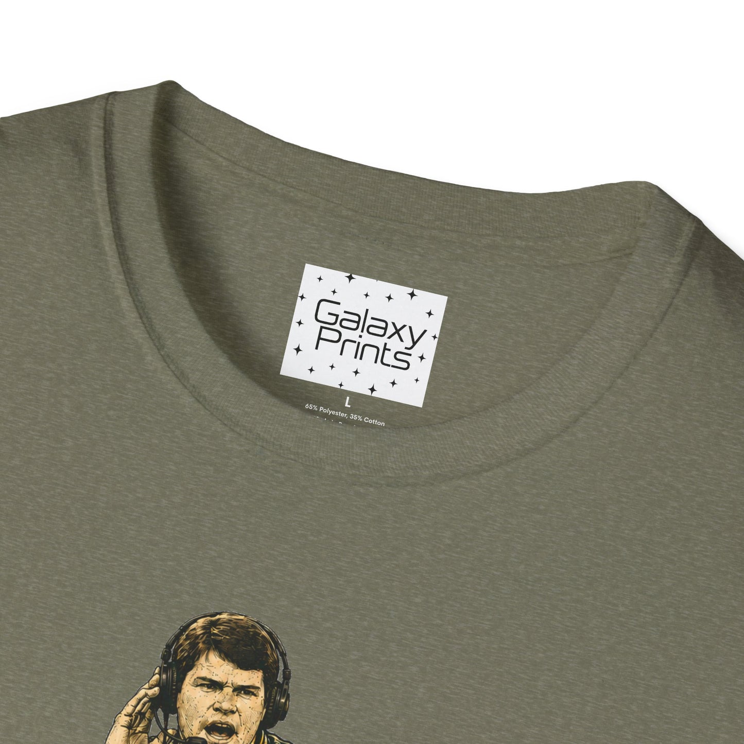 Lees-McRae College Bobcats Vintage Football T-Shirt — Coach Johnson  "Get There! x 3 Get it up" - Forever Undefeated