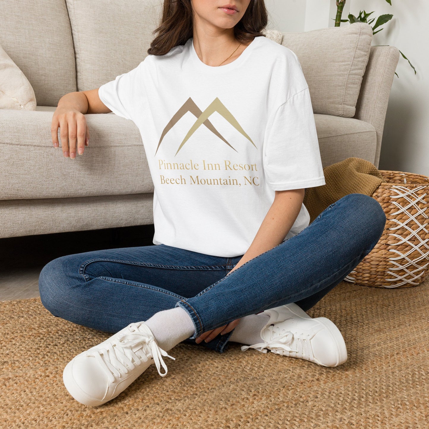 Pinnacle Inn Resort - Retro T-Shirt Throw Back to 1983 — Beech Mountain Pinnacle Inn Resort Graphic Tee 2nd style