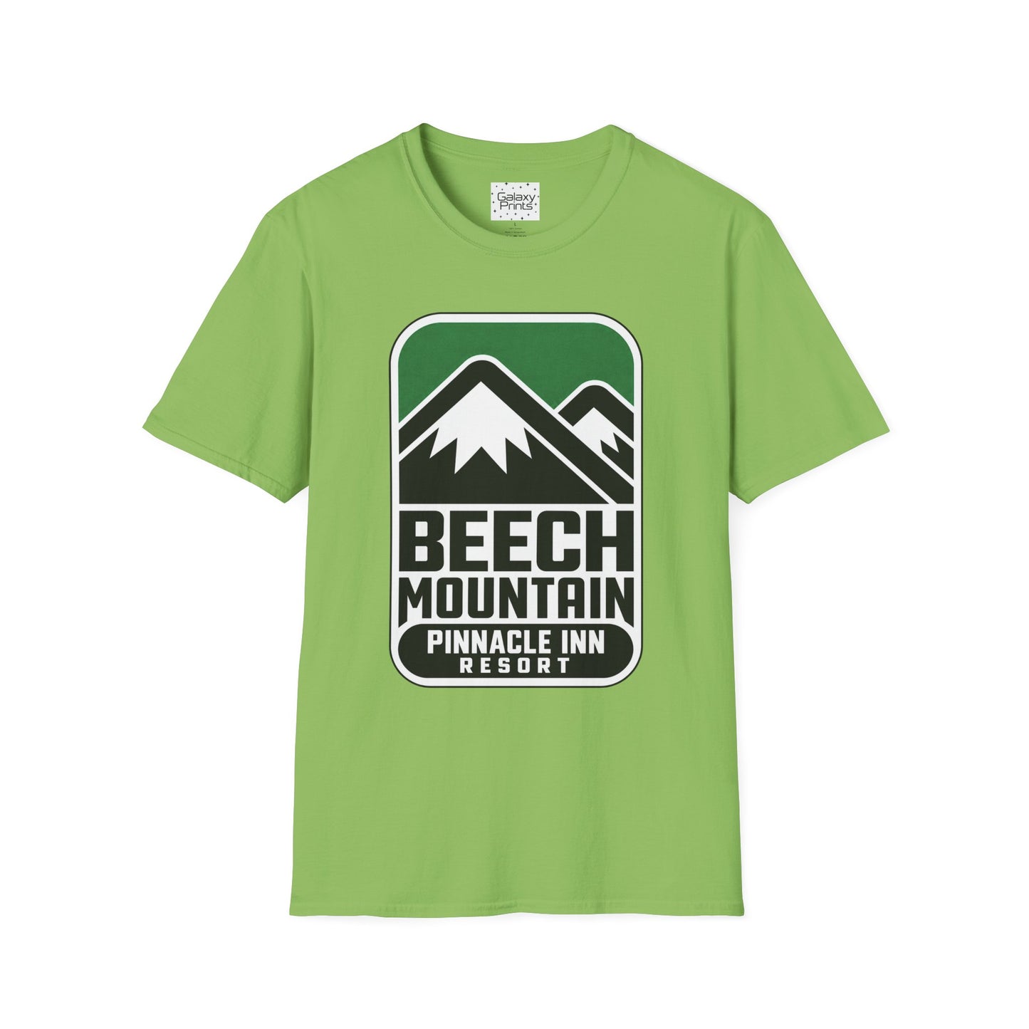 Pinnacle Inn Mountain Resort  Retro T-Shirt — Beech Mountain Pinnacle Inn Resort Graphic Tee Throw Back to 1983