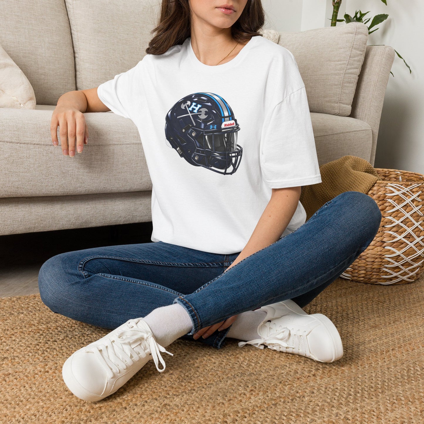 Unisex T-Shirt - Hoggard Vikings Inspired - Hoggard helmet front only