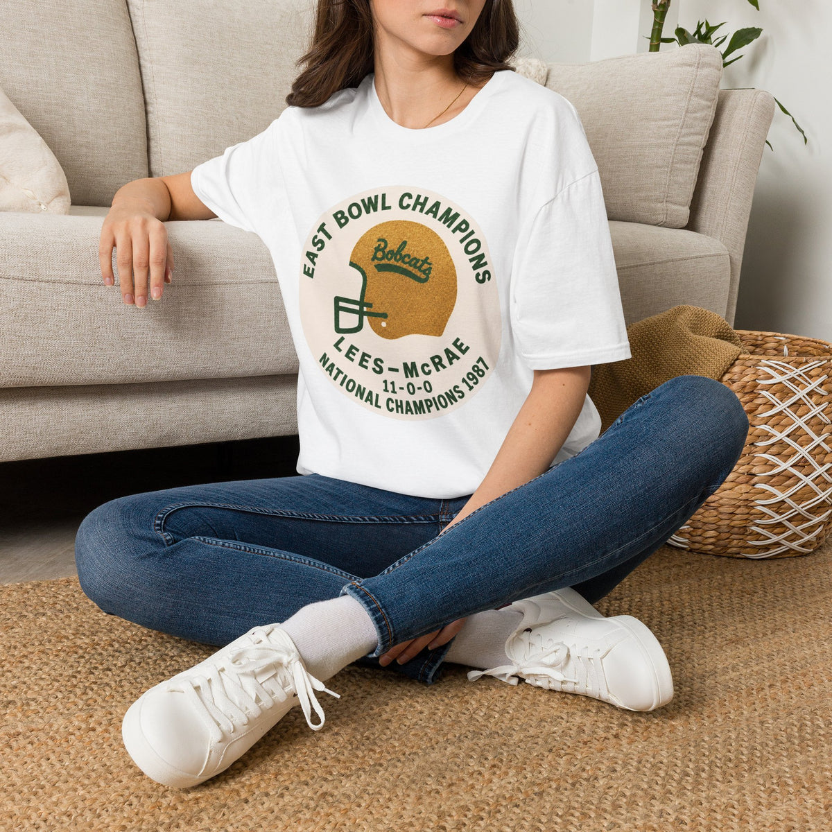 LMC East Bowl & National Champions Bobcats T-Shirt - Lees-McRae College