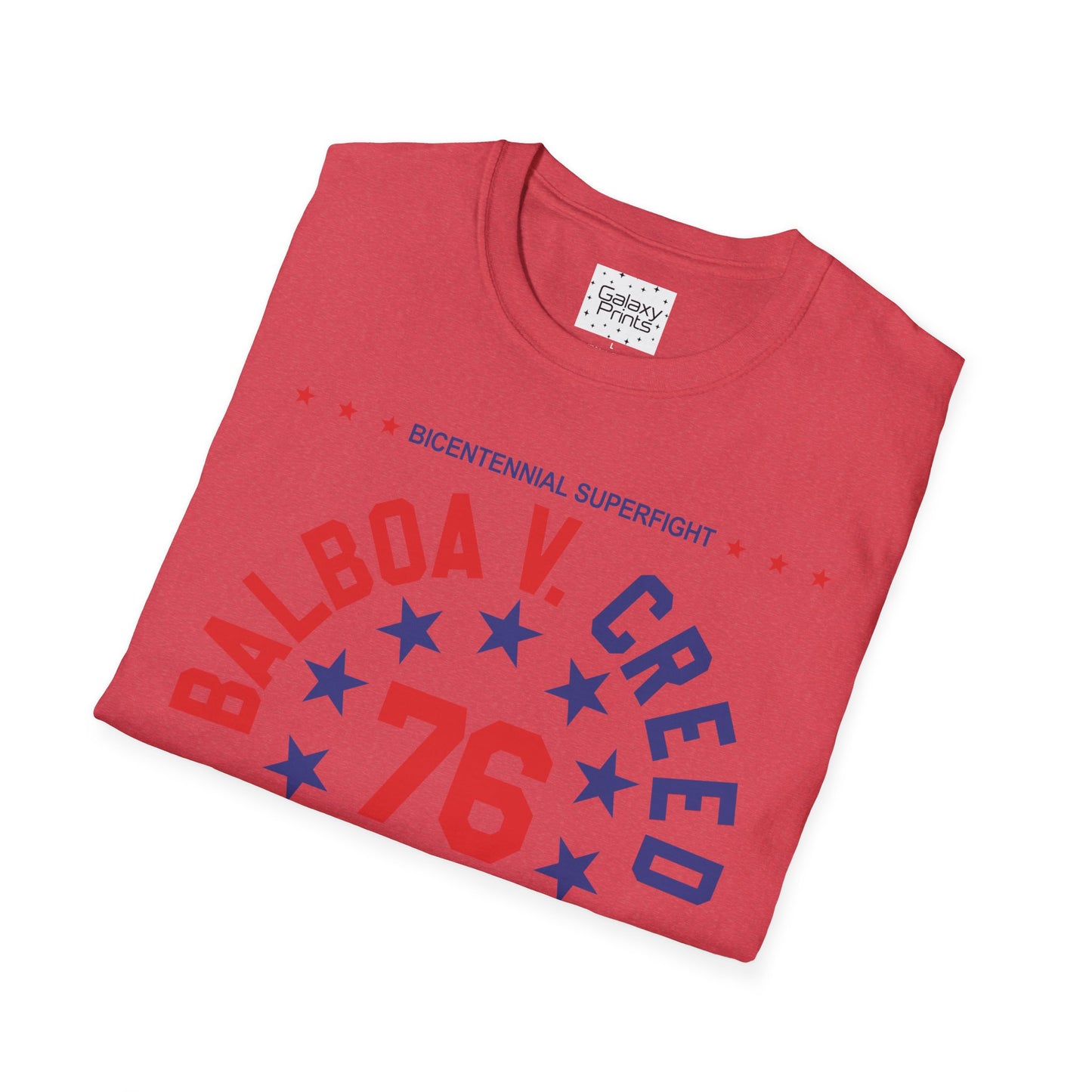 Unisex T-Shirt - POP Culture - 'From the HIT Movie ROCKY - Balboa vs. Creed 1976'