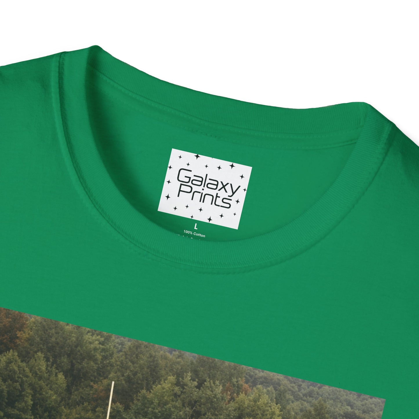 Tate Football Field Photo T-Shirt — Vintage LMC Football Graphic Tee